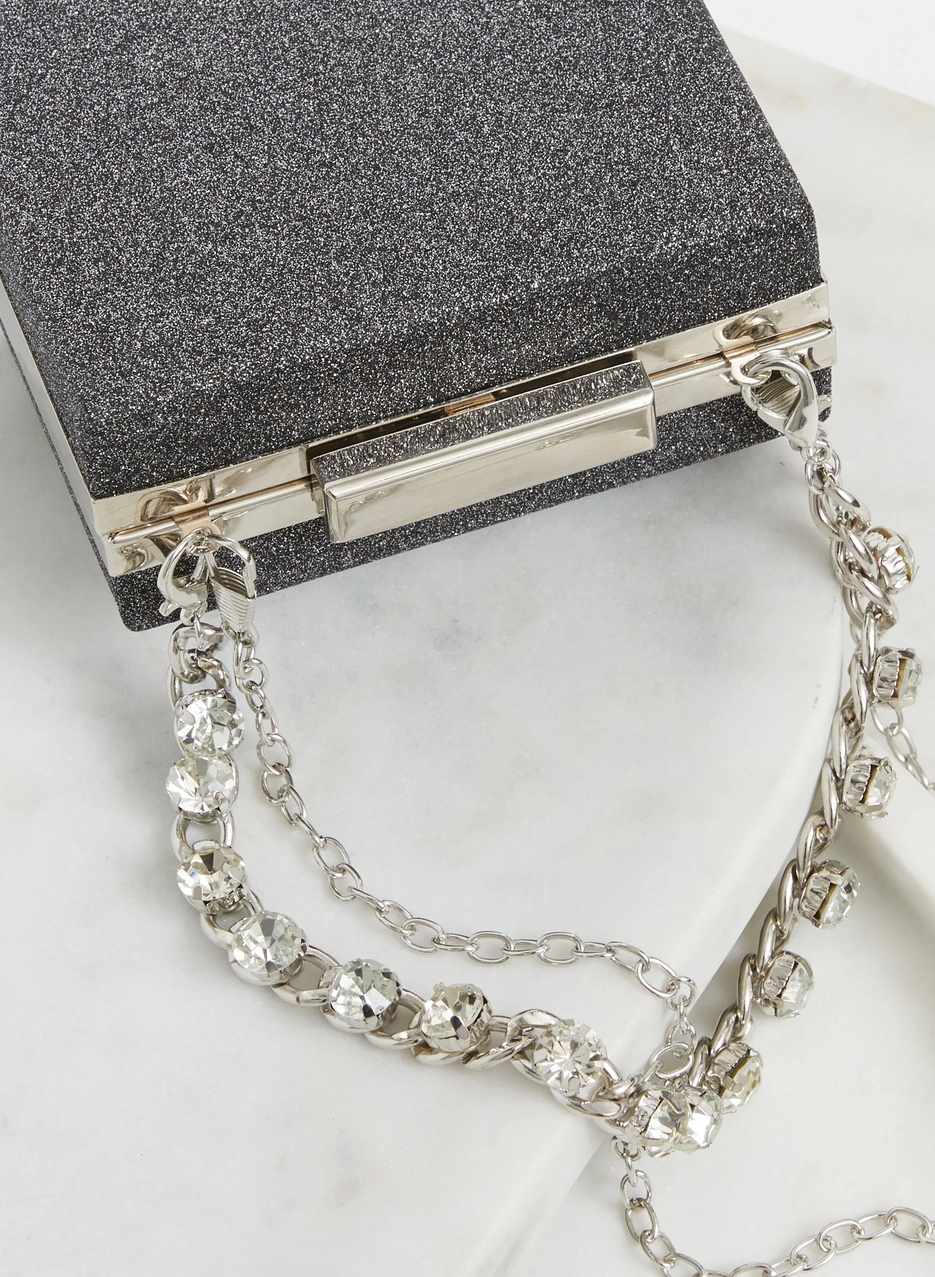 Crystal Insert Clutch sold by Laura product image thumbnail 2