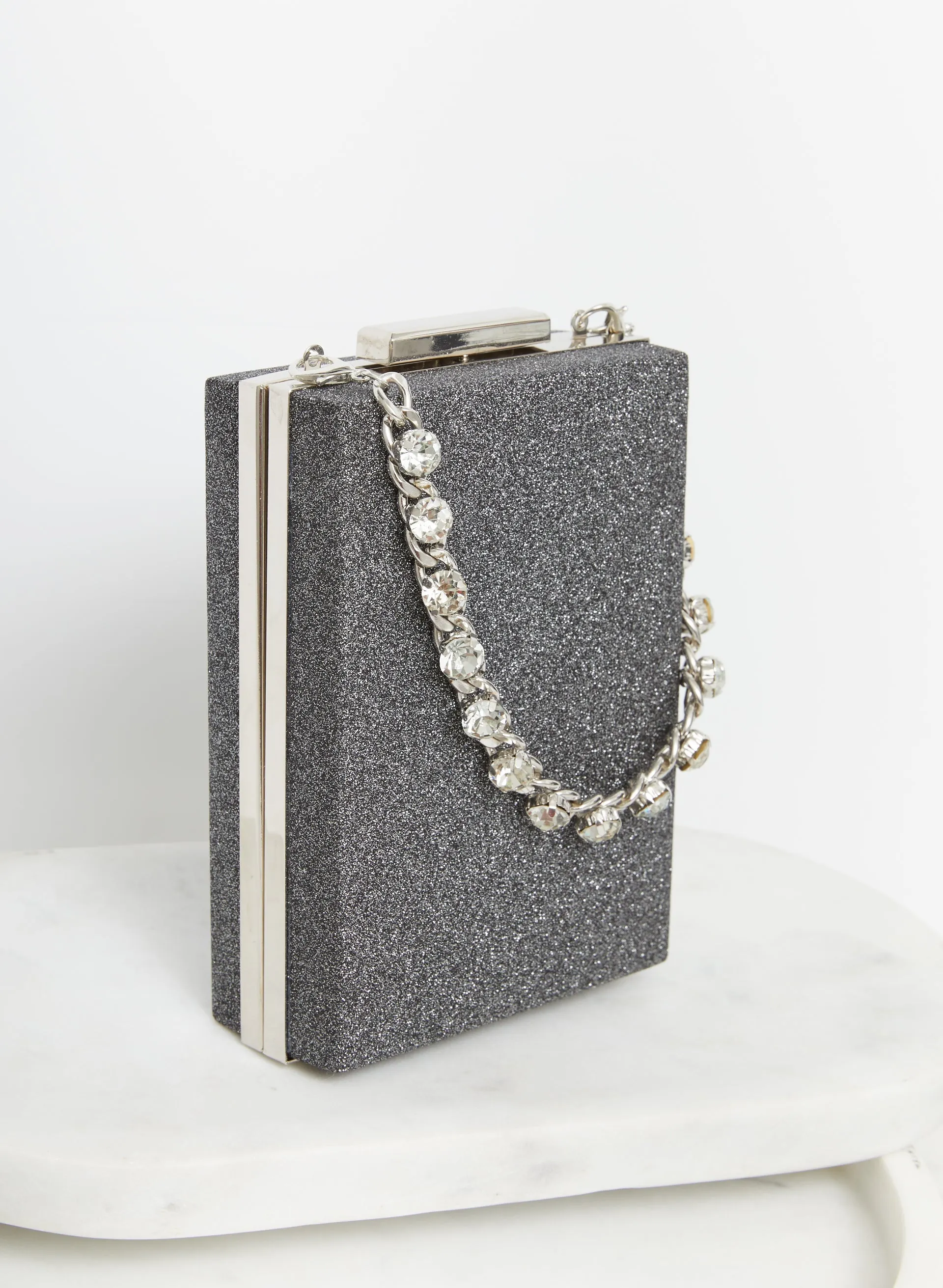 Crystal Insert Clutch sold by Laura