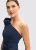 One-Shoulder Fitted Dress sold by Laura