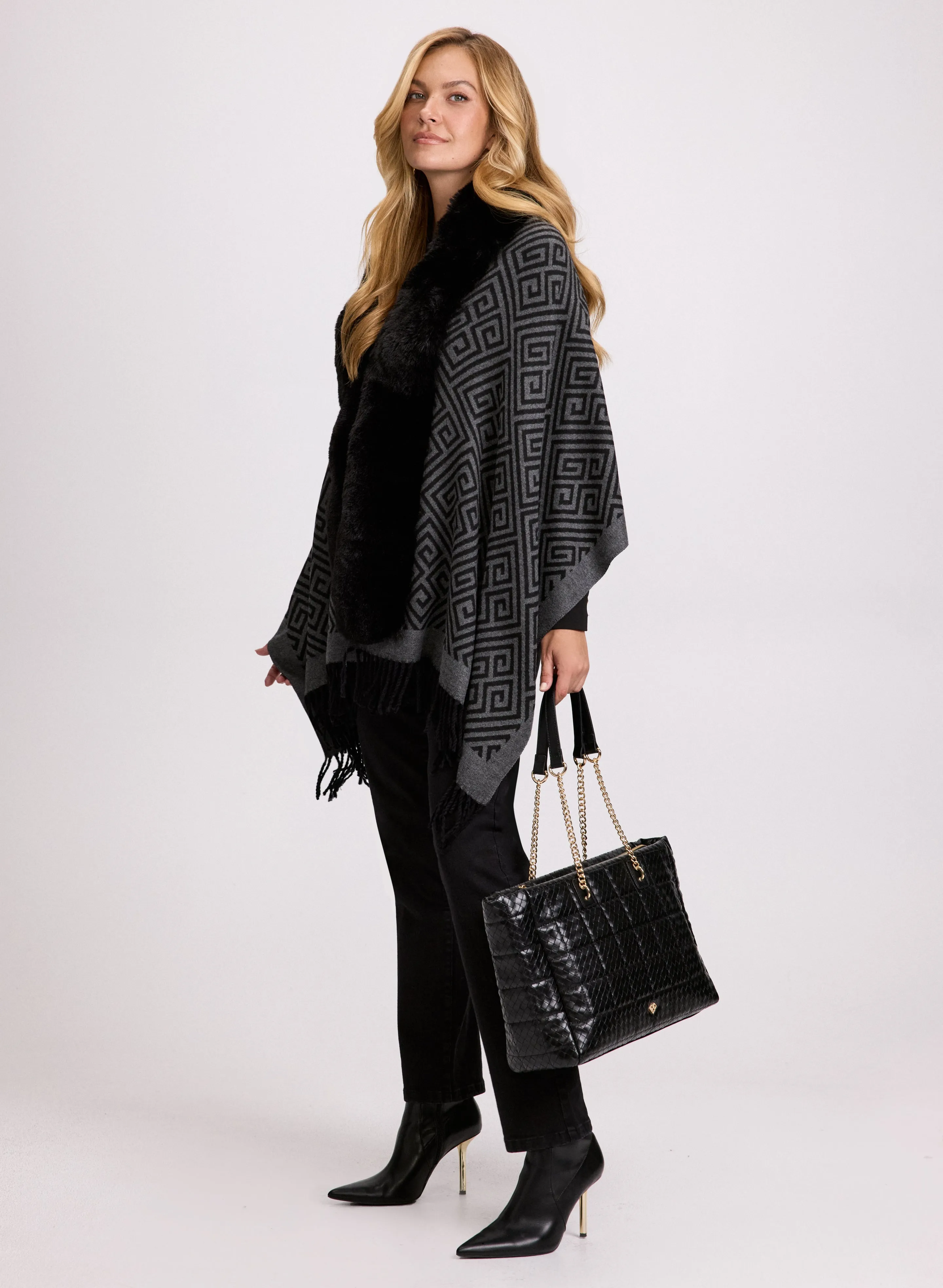 Faux-Fur Reversible Wrap sold by Laura product image thumbnail 3