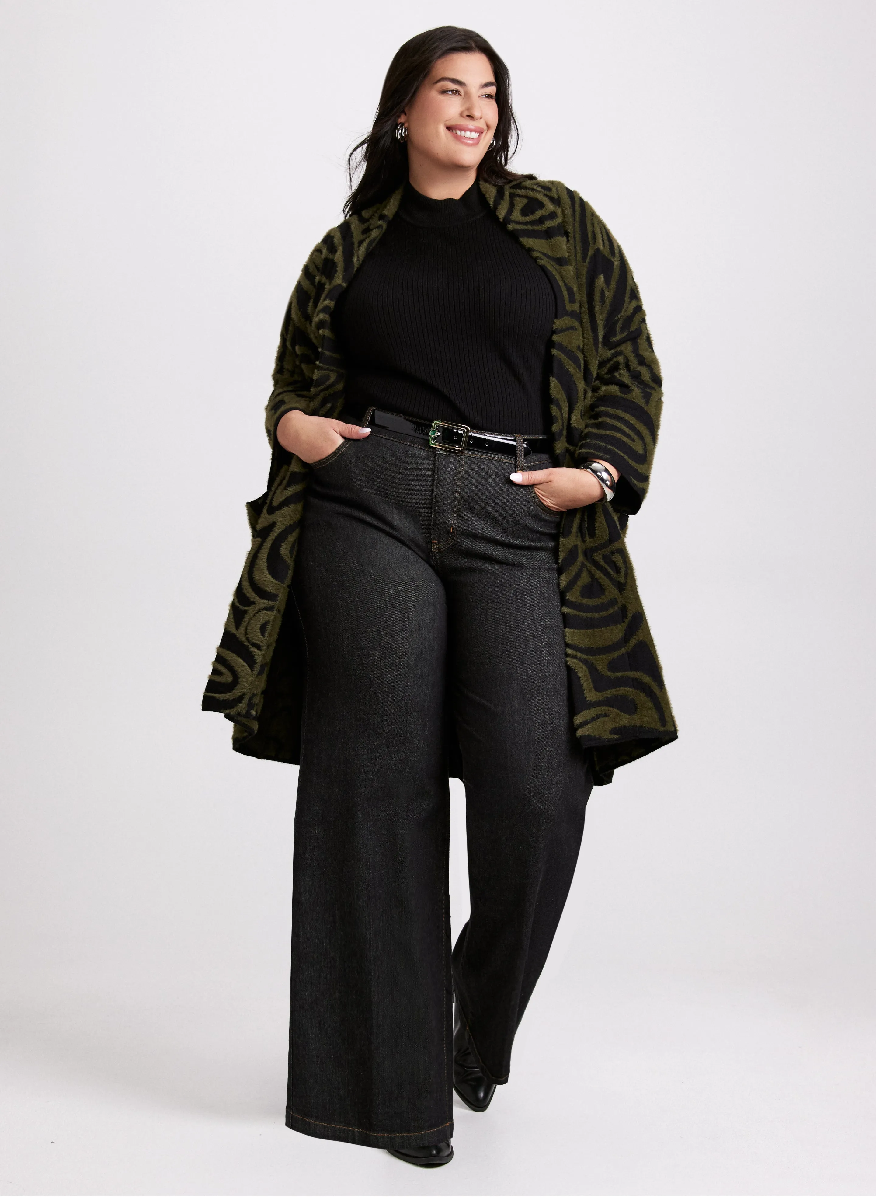 Joseph Ribkoff - Abstract Knit Cardigan sold by Laura product image thumbnail 3