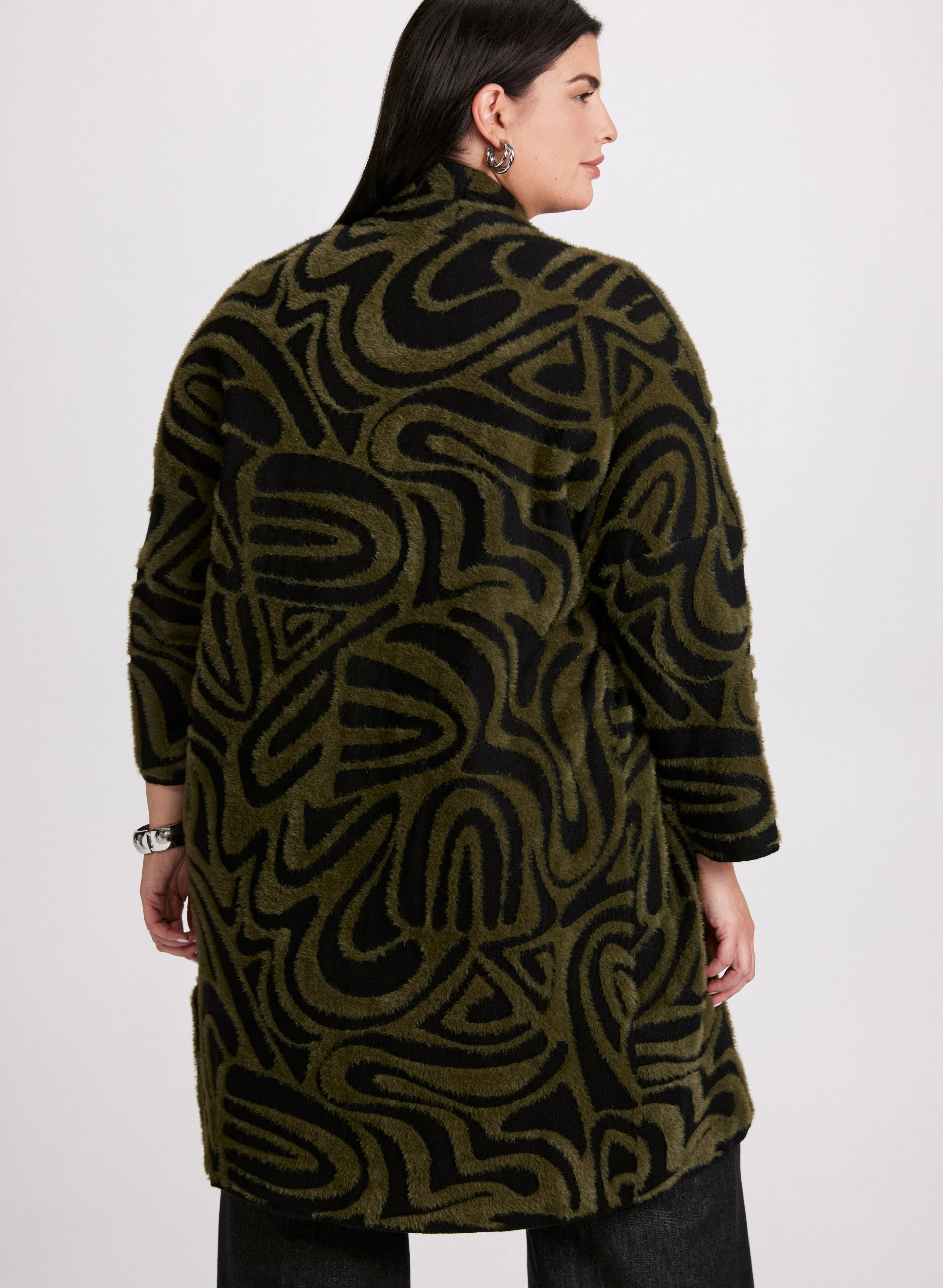 Joseph Ribkoff - Abstract Knit Cardigan sold by Laura product image thumbnail 4