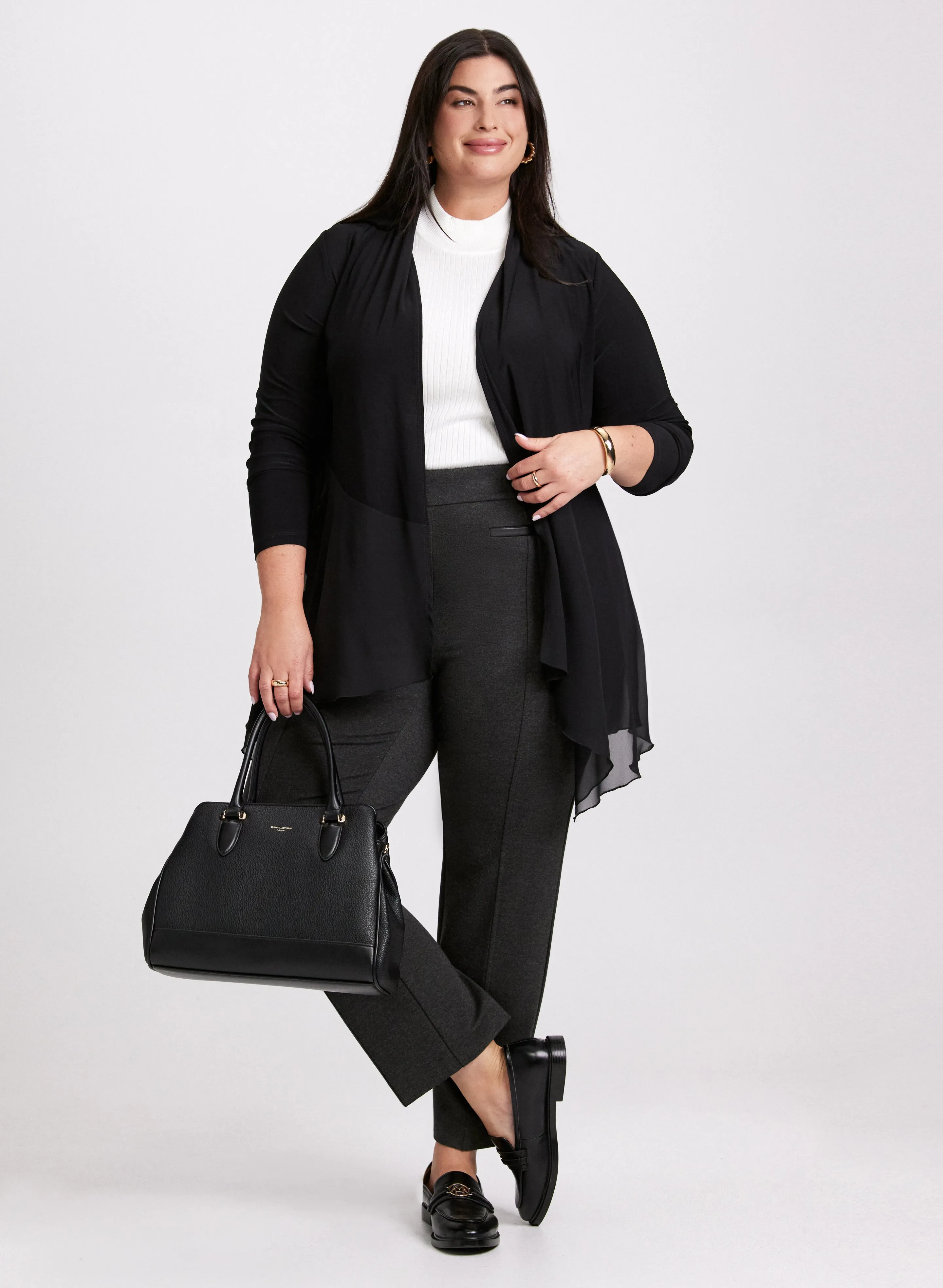 Sheer Open-Front Cover-Up sold by Laura product image thumbnail 3