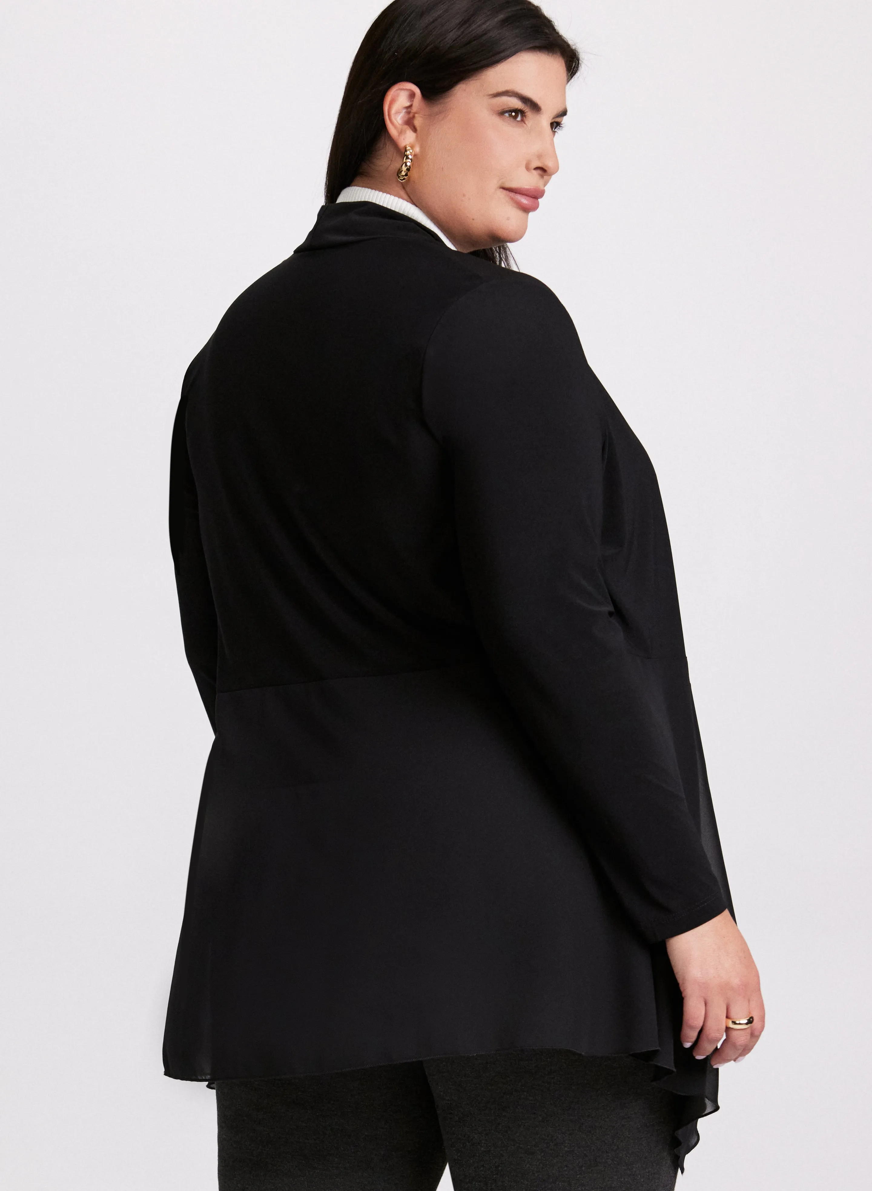 Sheer Open-Front Cover-Up sold by Laura product image thumbnail 4