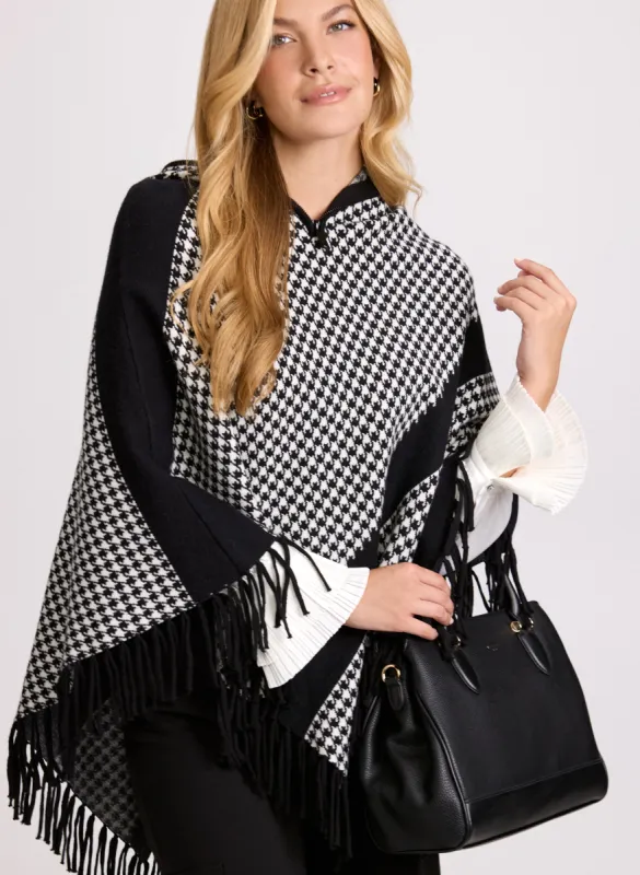 Hooded Pull-On Poncho sold by Laura