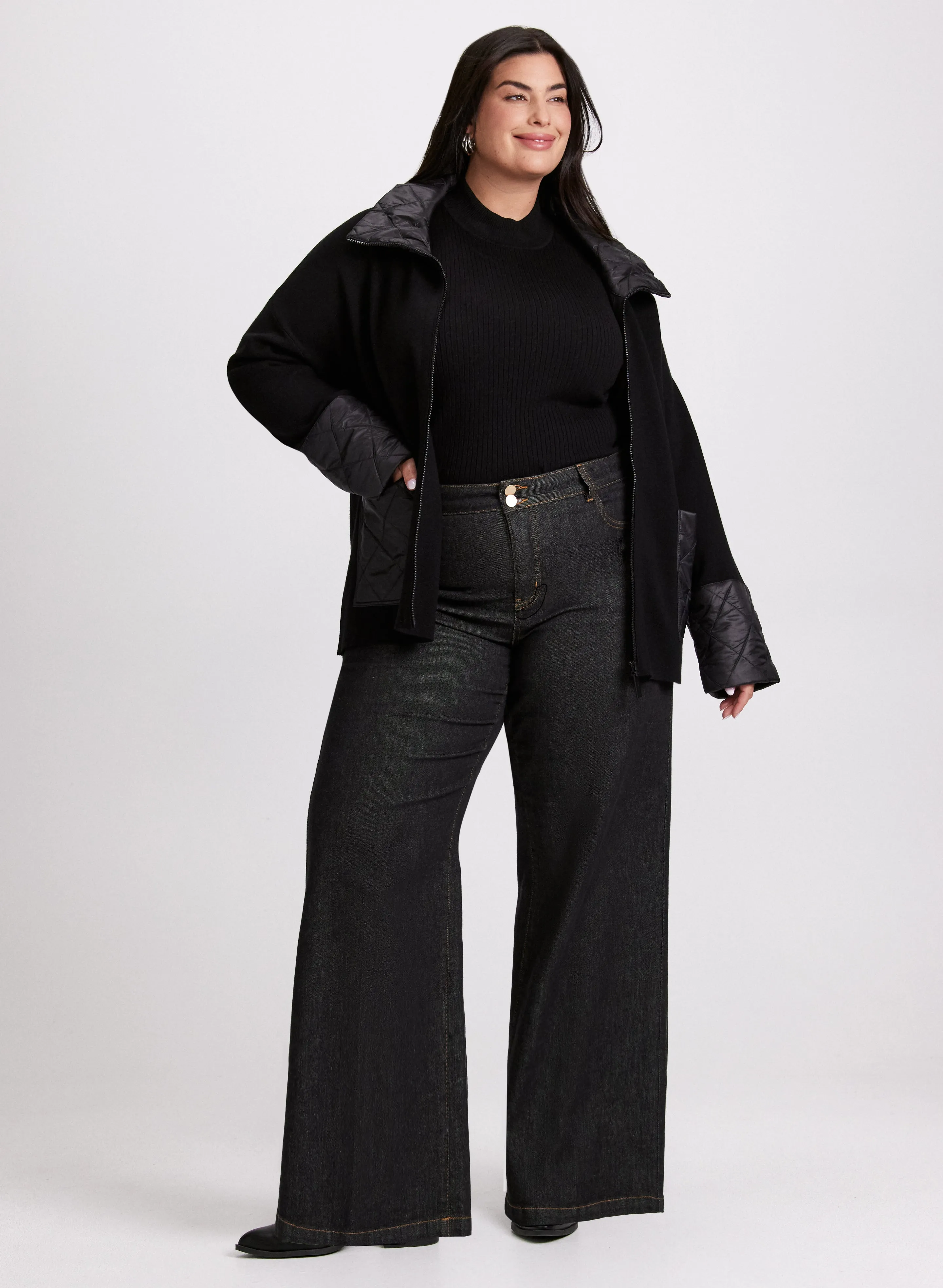 Joseph Ribkoff - Quilt Detail Cardigan sold by Laura product image thumbnail 3