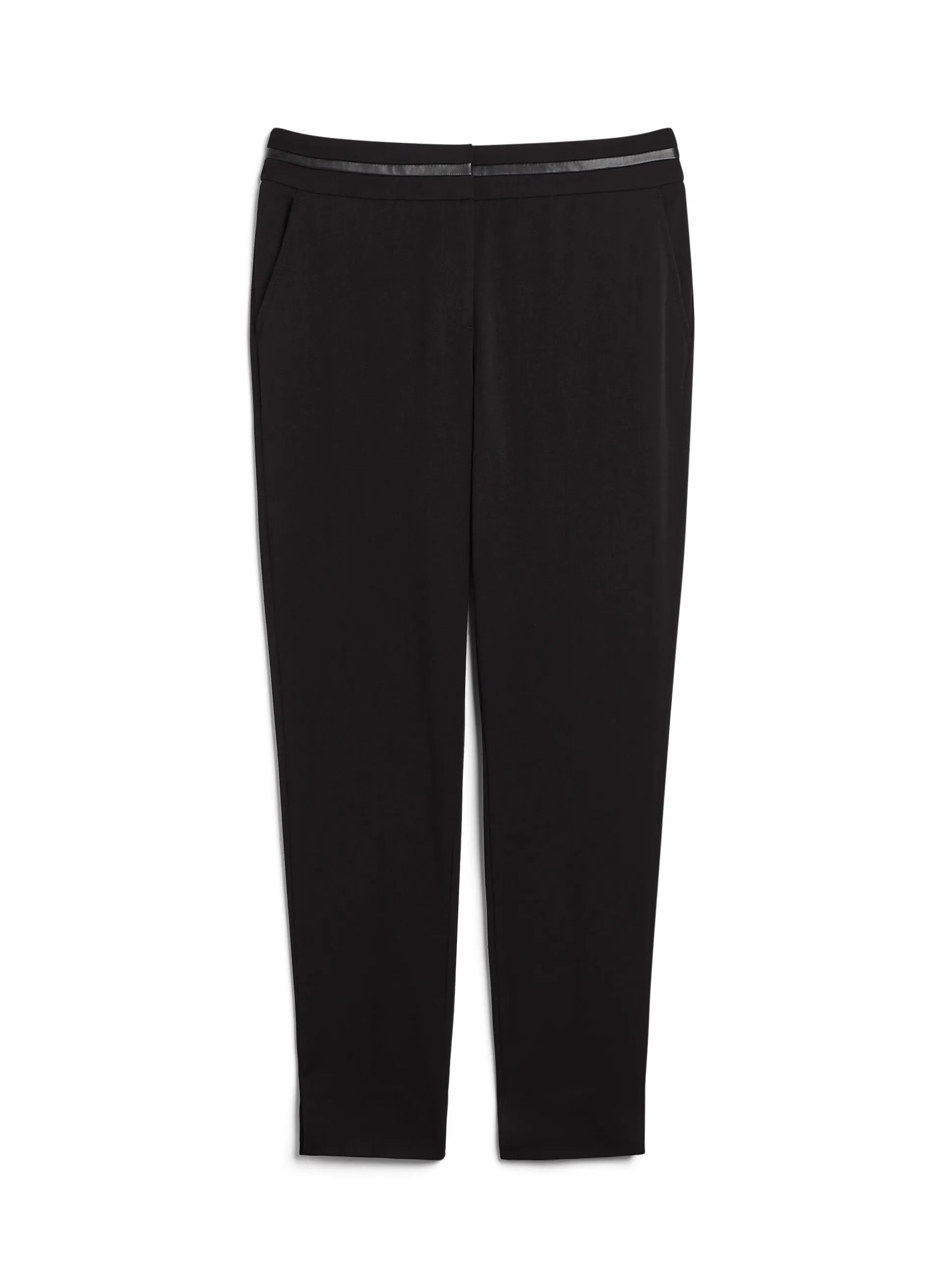 Vegan Leather Detail Pants sold by Laura product image thumbnail 5