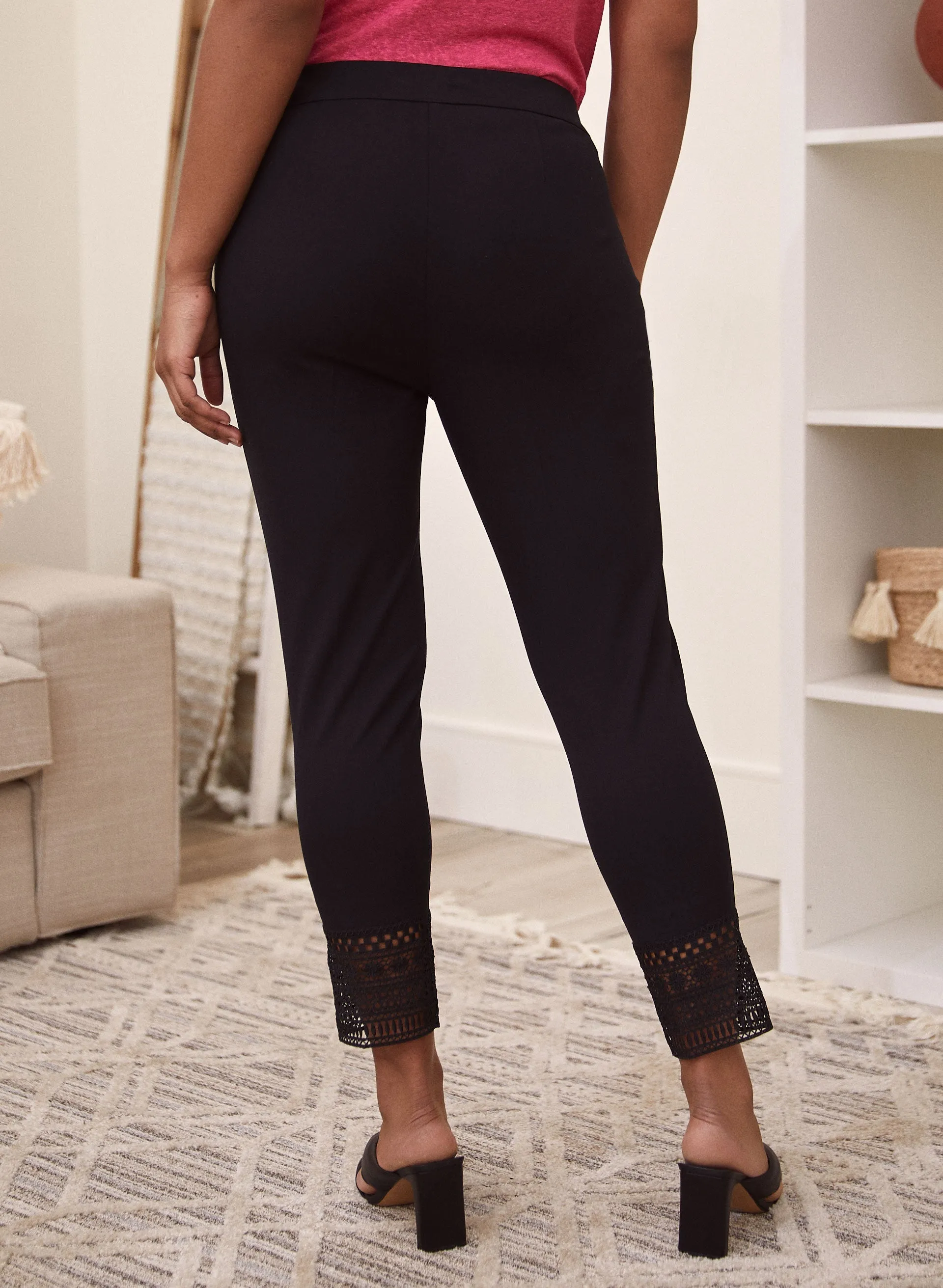 Lace Detail Pull-On Pants sold by Laura product image thumbnail 2