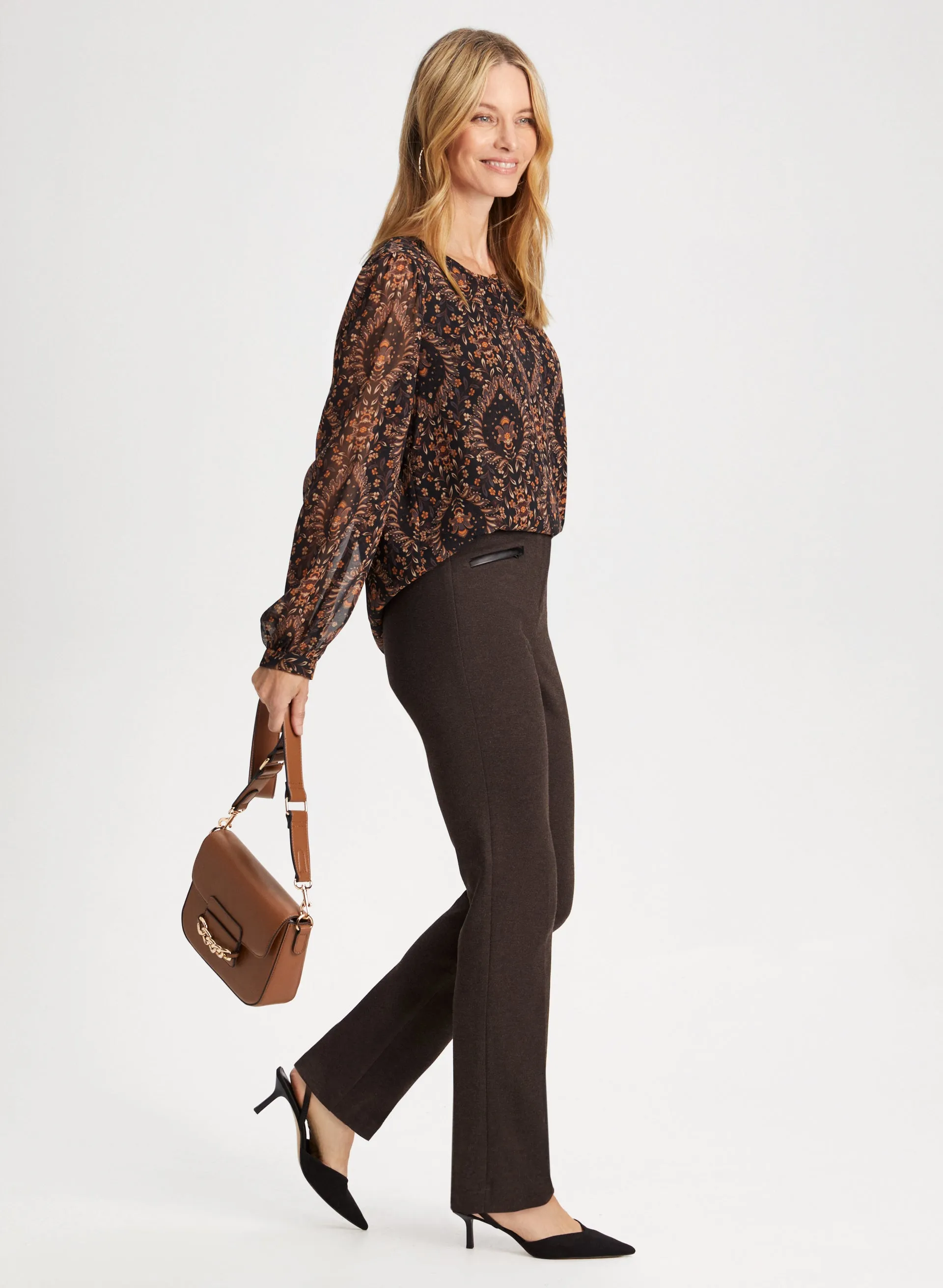 Mia Straight-Leg Pants - Tall sold by Laura product image thumbnail 4