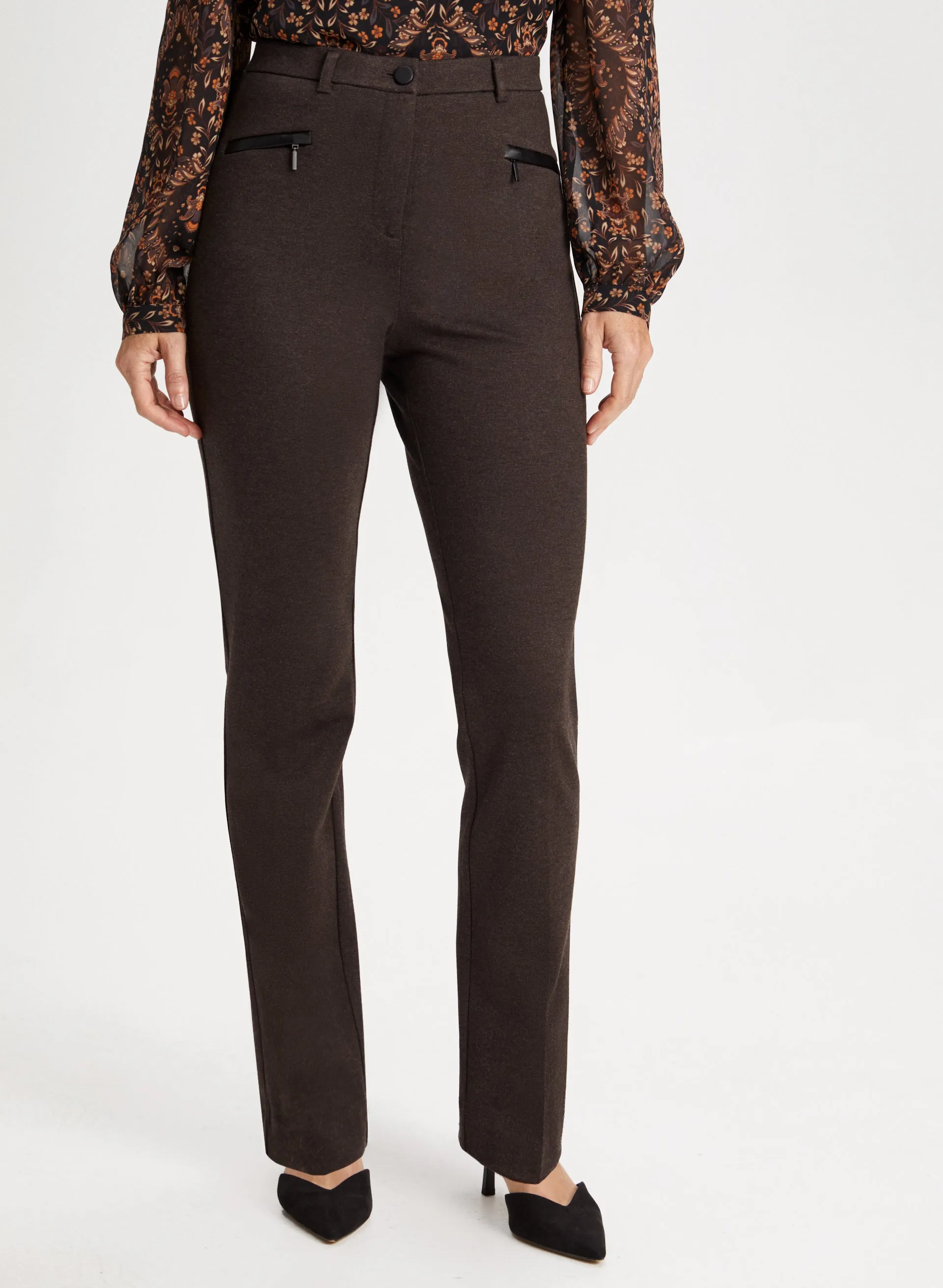 Mia Straight-Leg Pants - Tall sold by Laura