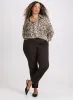 Sofia Pull-On Straight-Leg Pants sold by Laura
