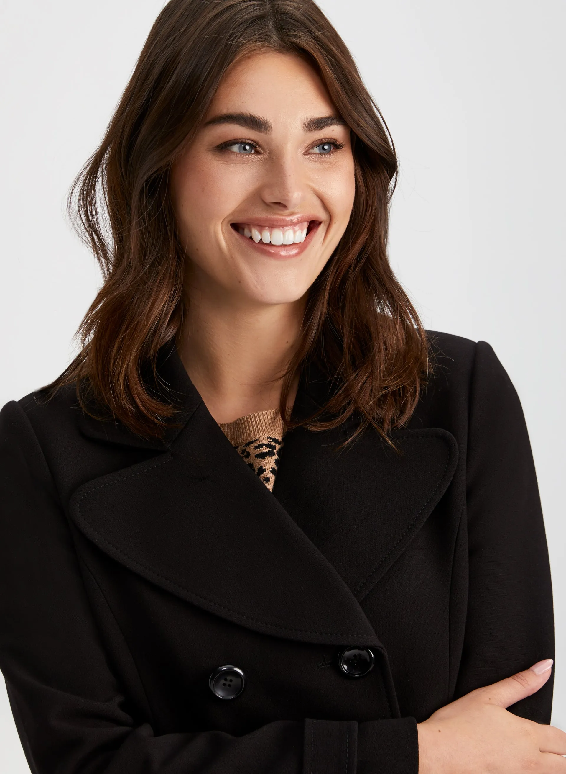 Double Row Button Front Coat sold by Laura product image thumbnail 5