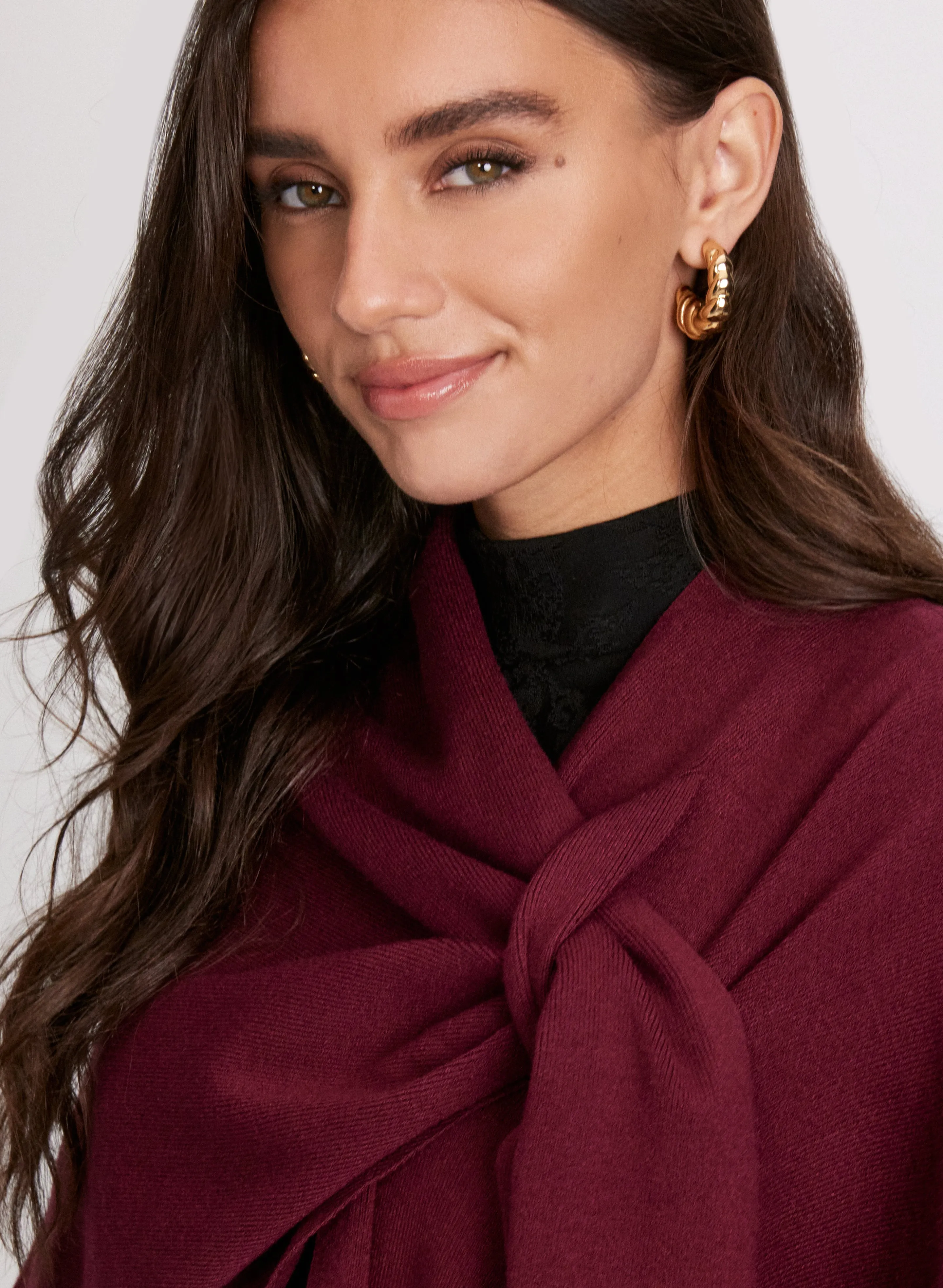 Pull-Through Detail Poncho sold by Laura product image thumbnail 2