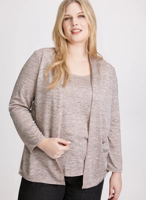 Rhinestone Jersey Top sold by Laura