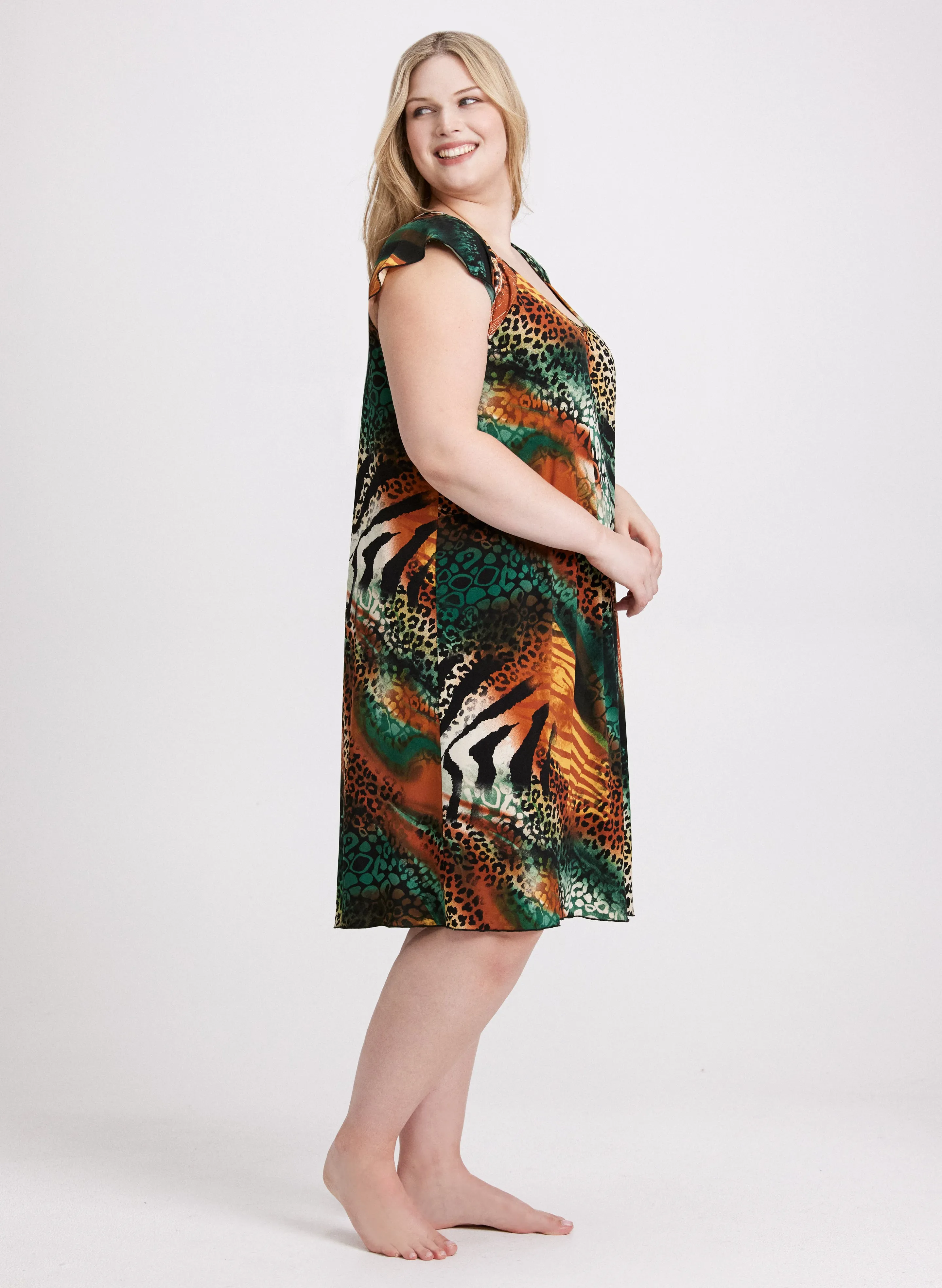 Animal Print Nightgown sold by Laura product image thumbnail 3