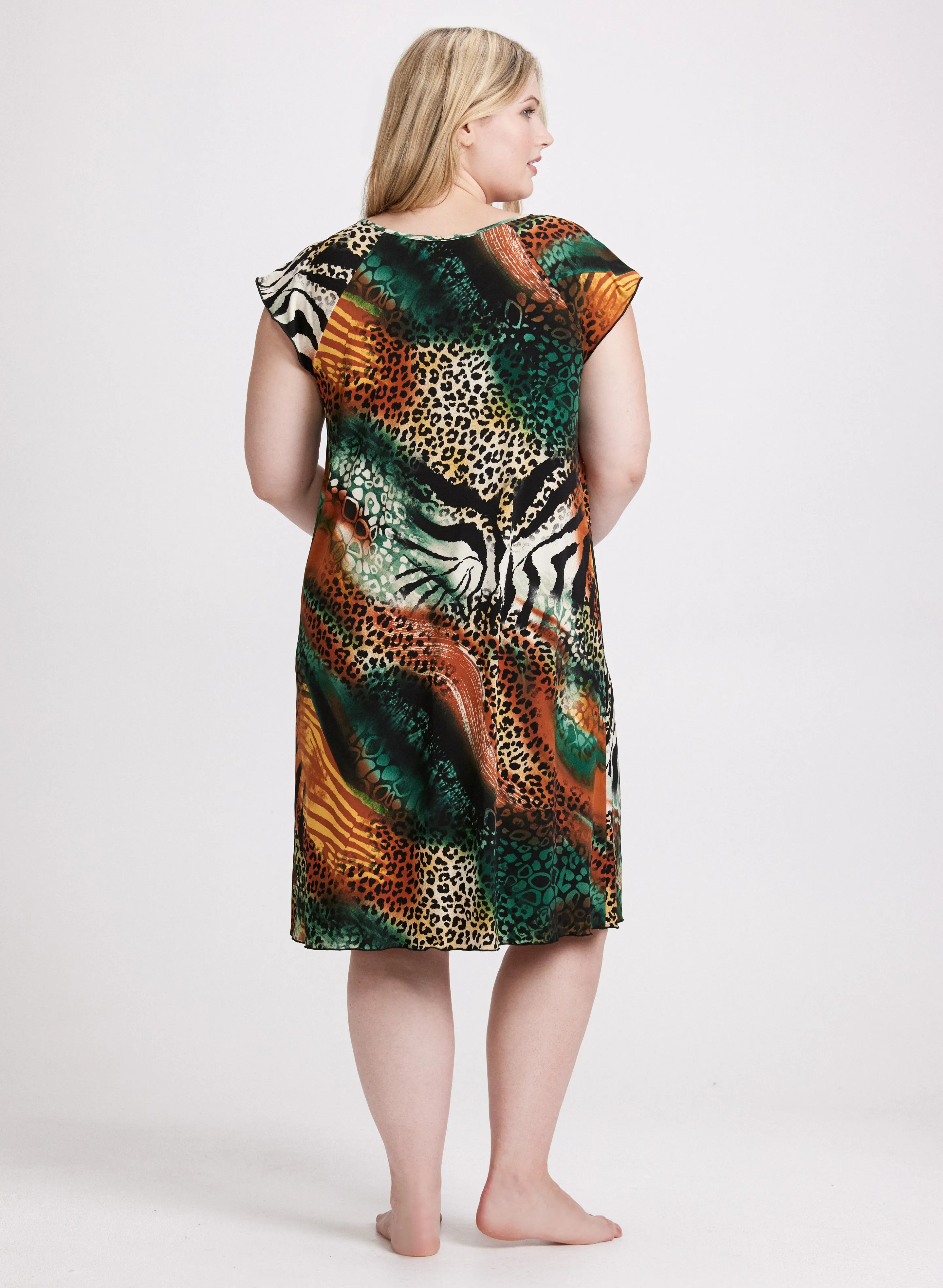 Animal Print Nightgown sold by Laura product image thumbnail 2