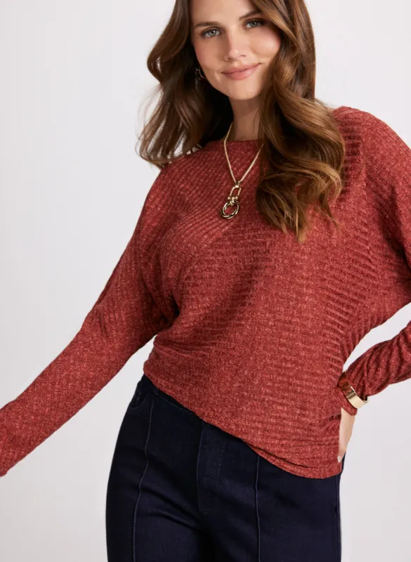 Shimmer Knit Top sold by Laura