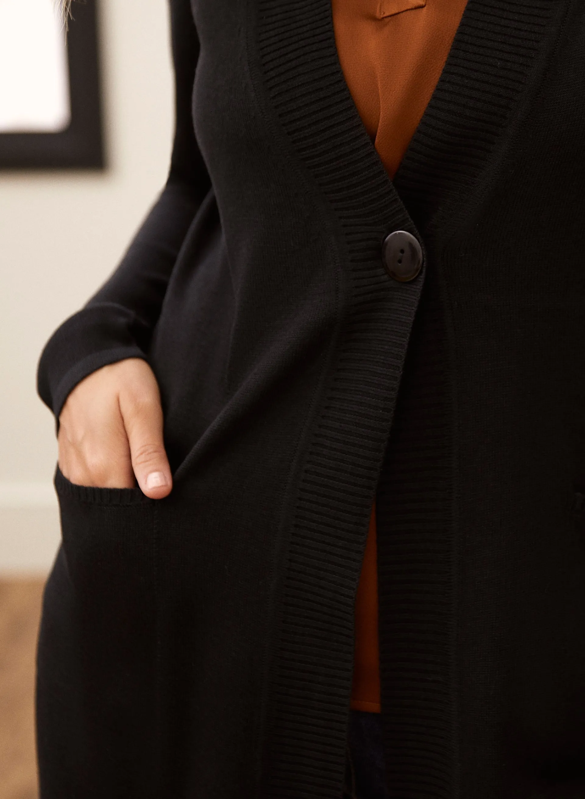 Single Button Cardigan sold by Laura product image thumbnail 2