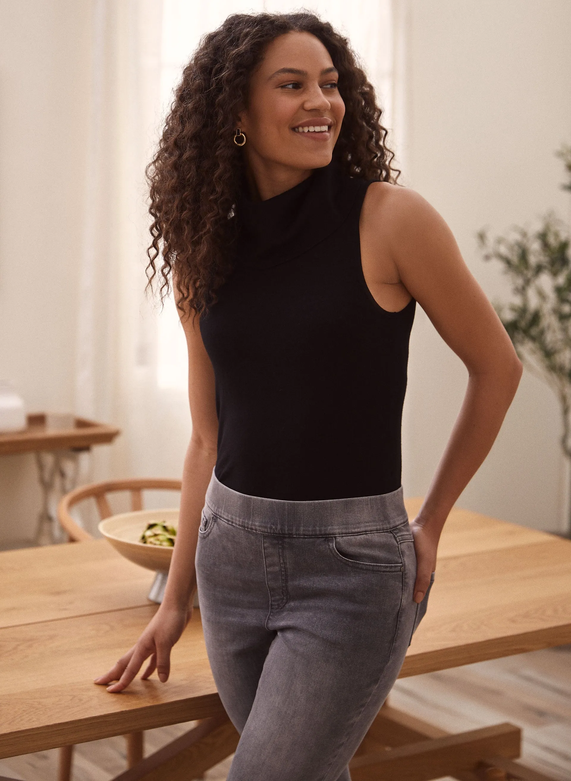 Sleeveless Cowl Neck Sweater sold by Laura