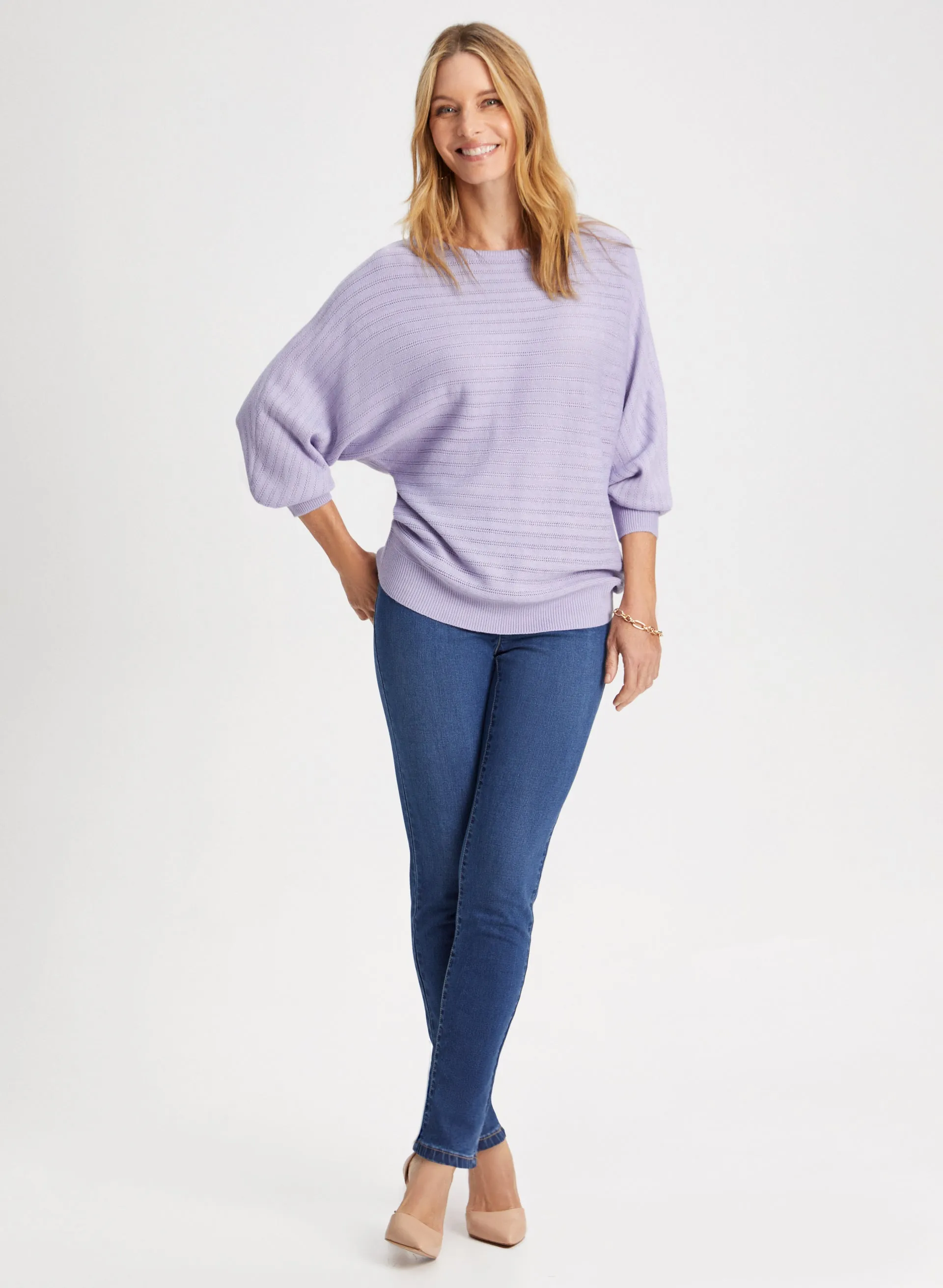 Slim Leg Pull-On Jeans sold by Laura product image thumbnail 3