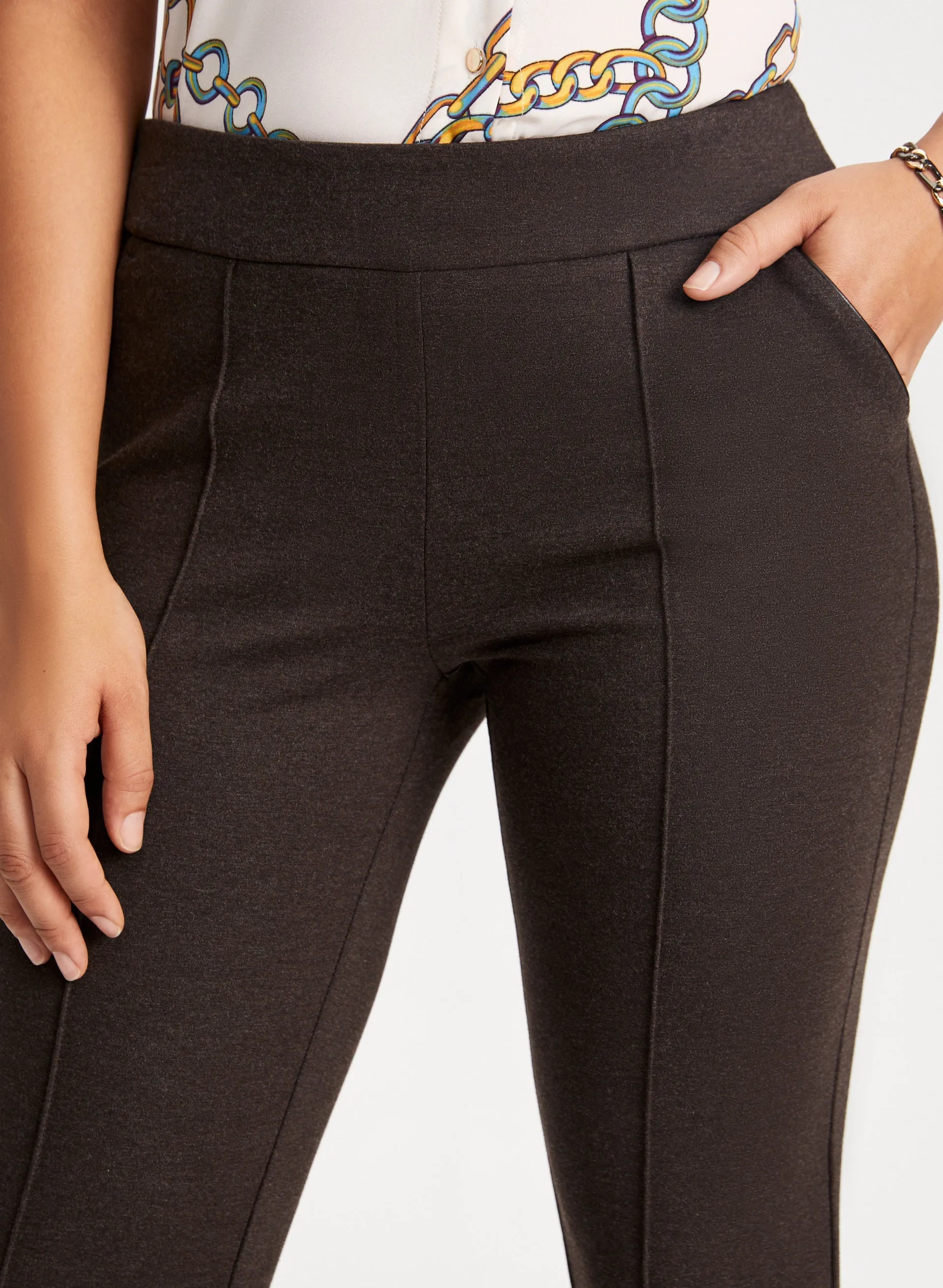 Pull-On Slim Leg Pants sold by Laura product image thumbnail 5