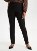 Pull-On Button Detail Pants sold by Laura