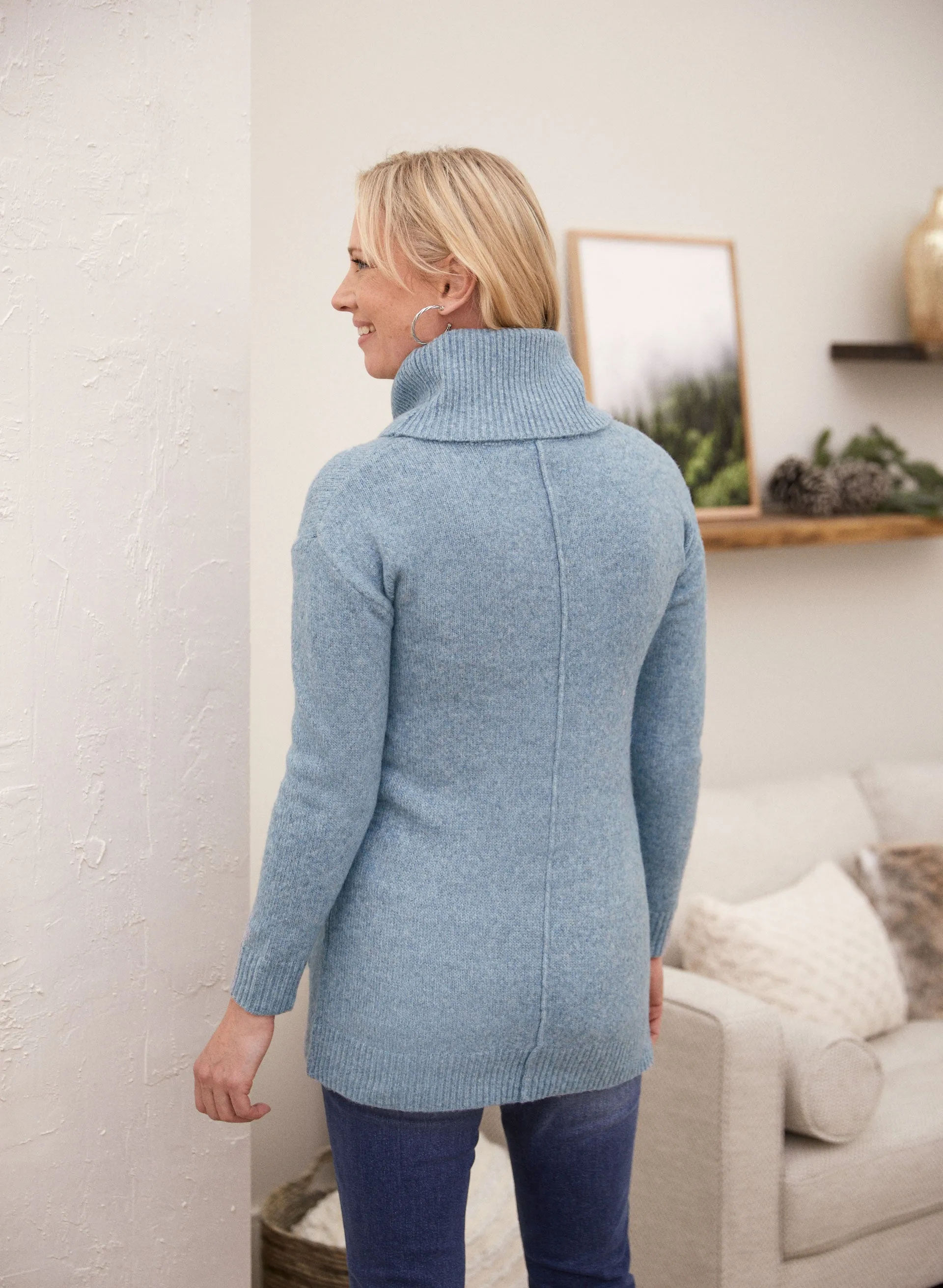 Cowl Neck Knit Sweater sold by Laura product image thumbnail 4