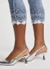 Embellished Denim Capris sold by Laura