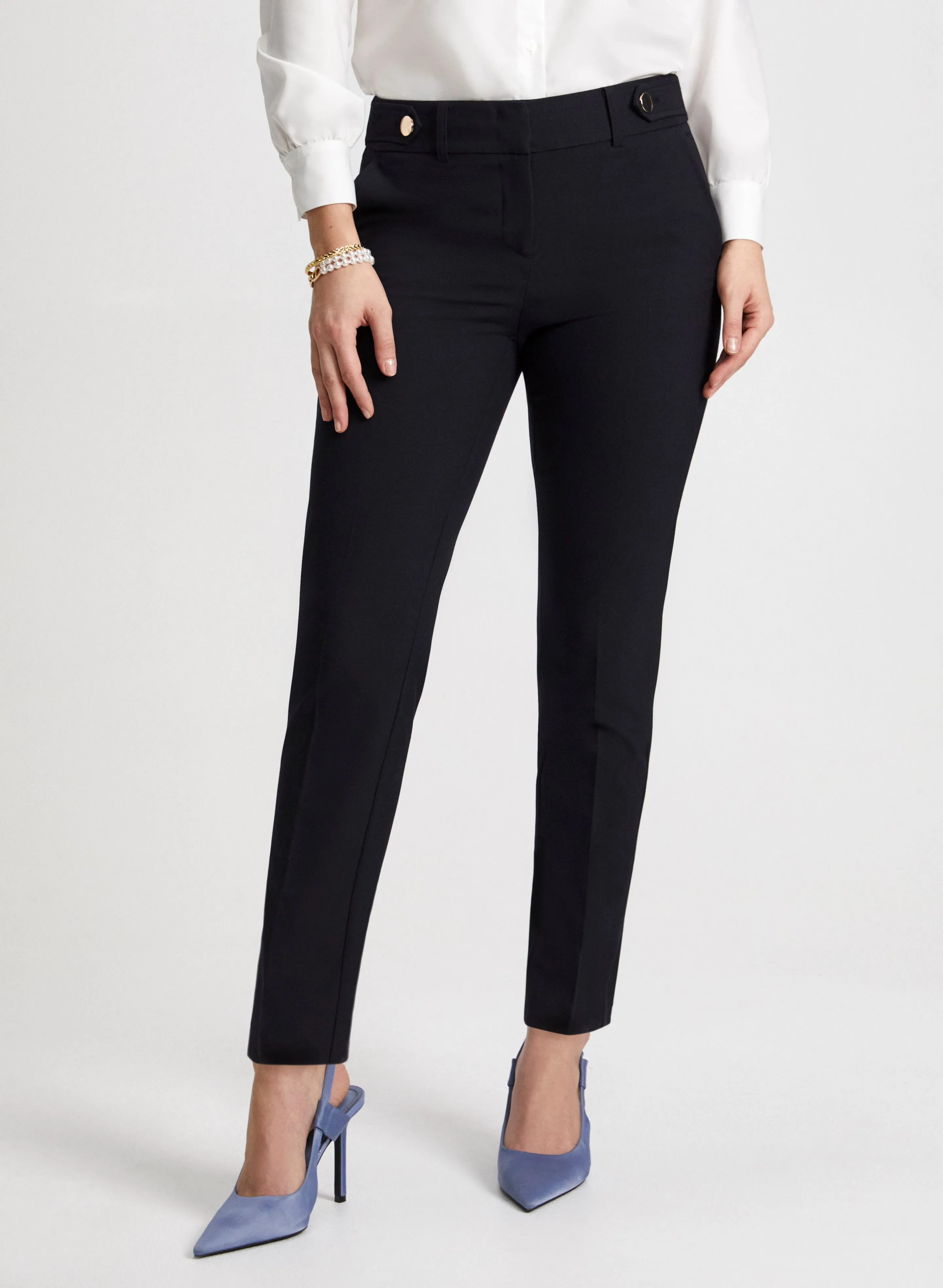 Emma Slim-Leg Pants - Regular sold by Laura