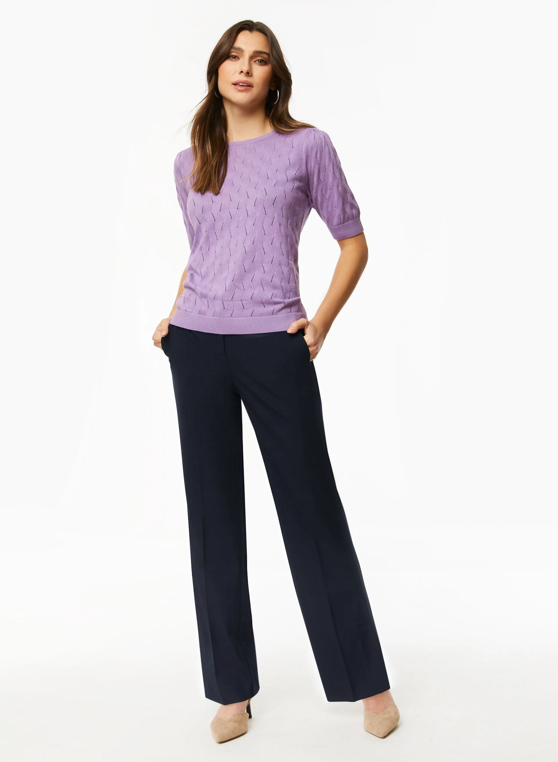 Modern Fit Straight Leg Pants sold by Laura product image thumbnail 2