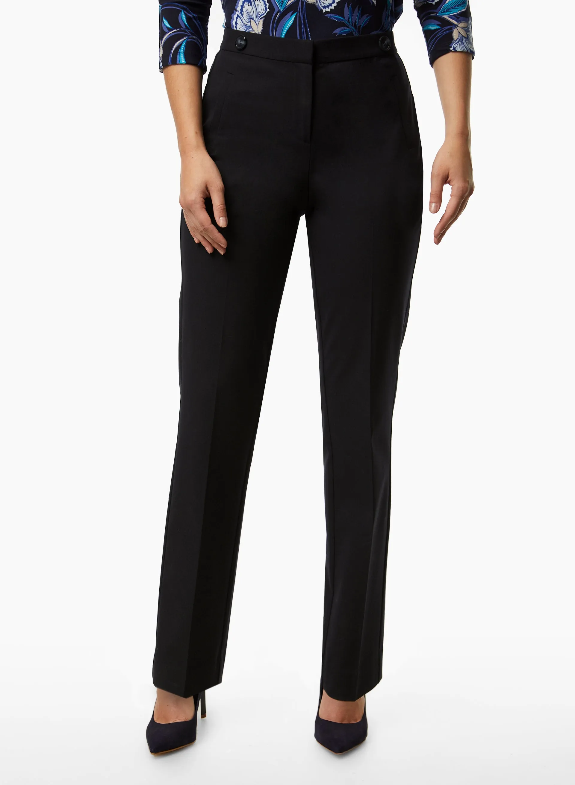 Signature Fit Straight Leg Pants sold by Laura