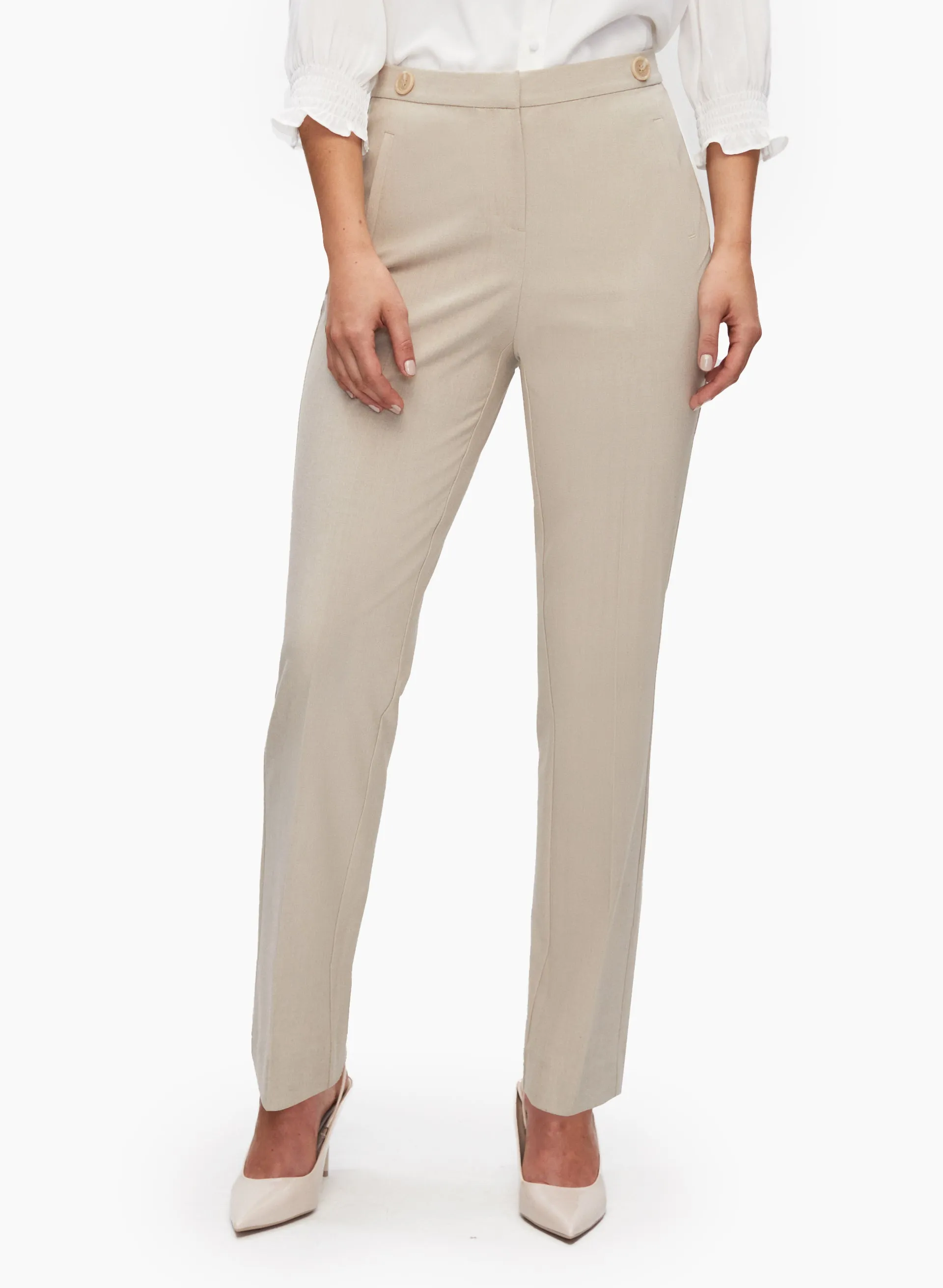 Signature Fit Straight Leg Pants sold by Laura