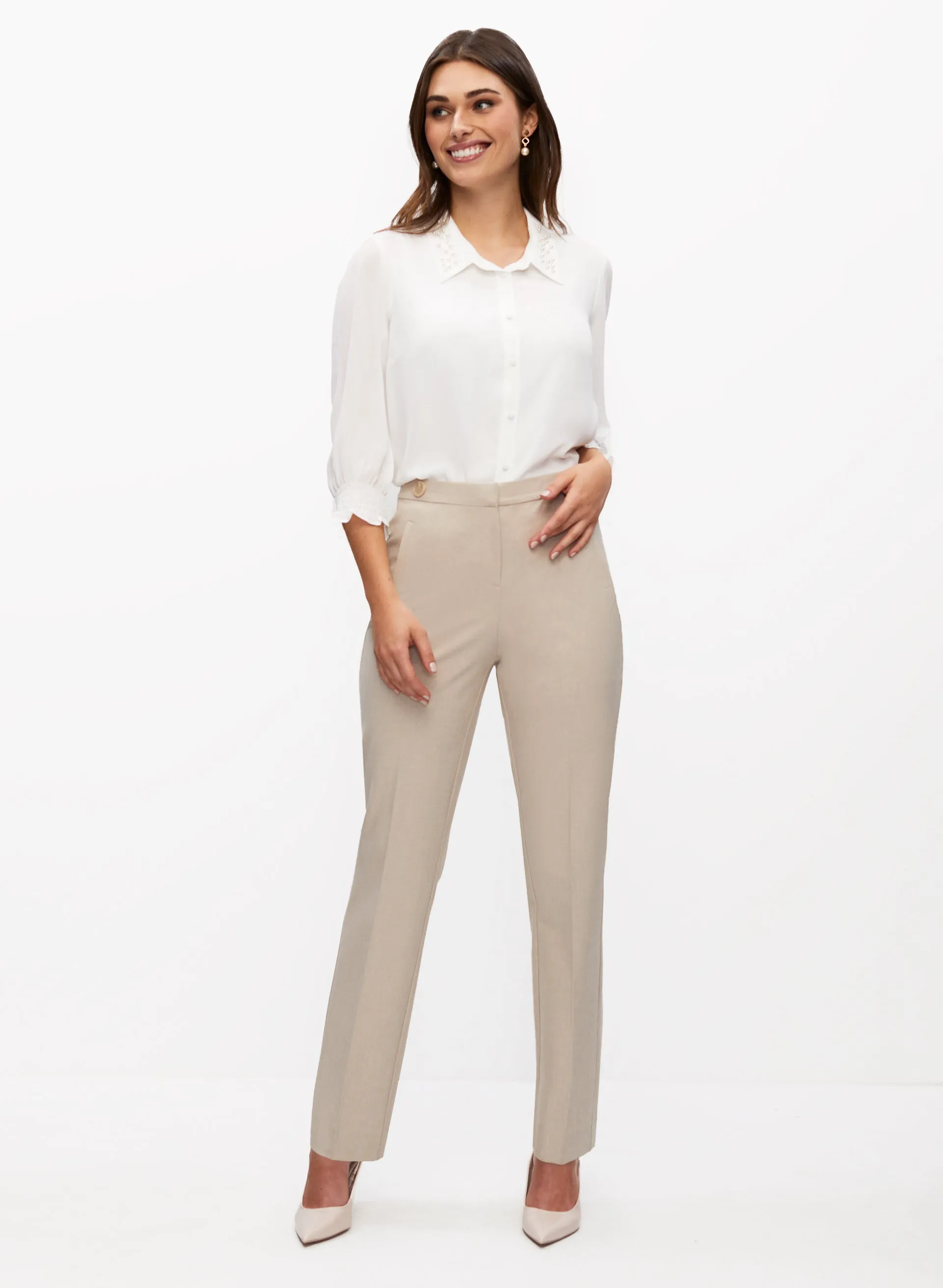 Signature Fit Straight Leg Pants sold by Laura product image thumbnail 3