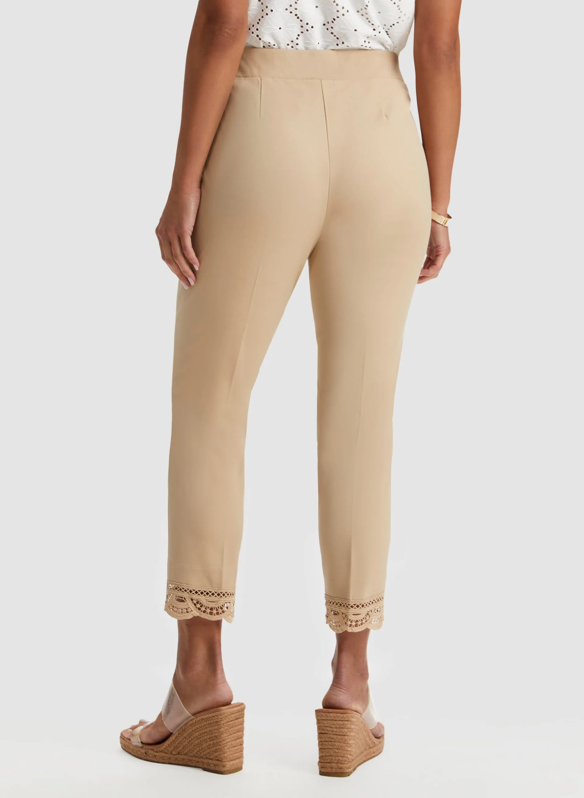 Lace Detail Pull-on Pants sold by Laura product image thumbnail 2