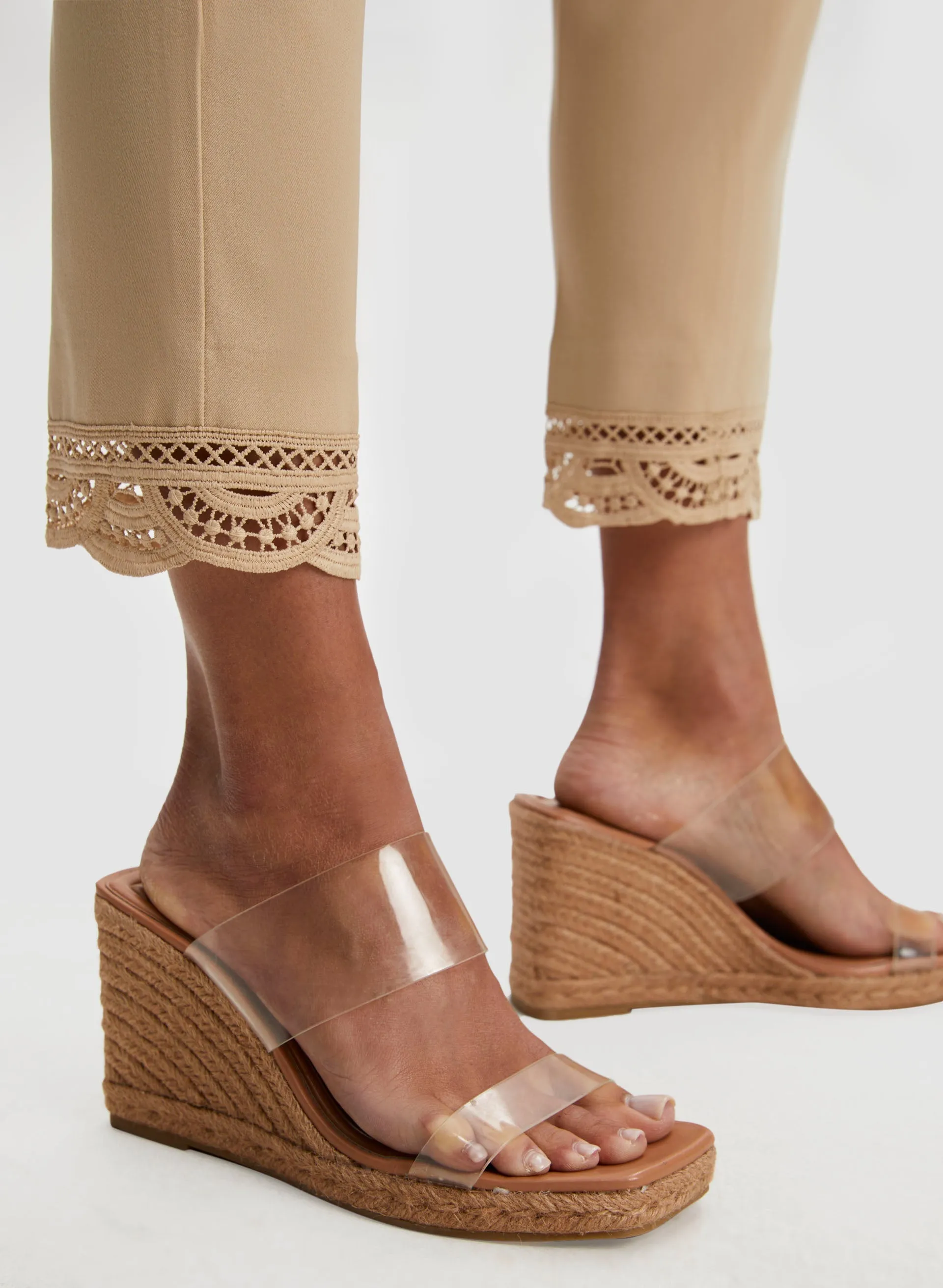 Lace Detail Pull-on Pants sold by Laura product image thumbnail 4