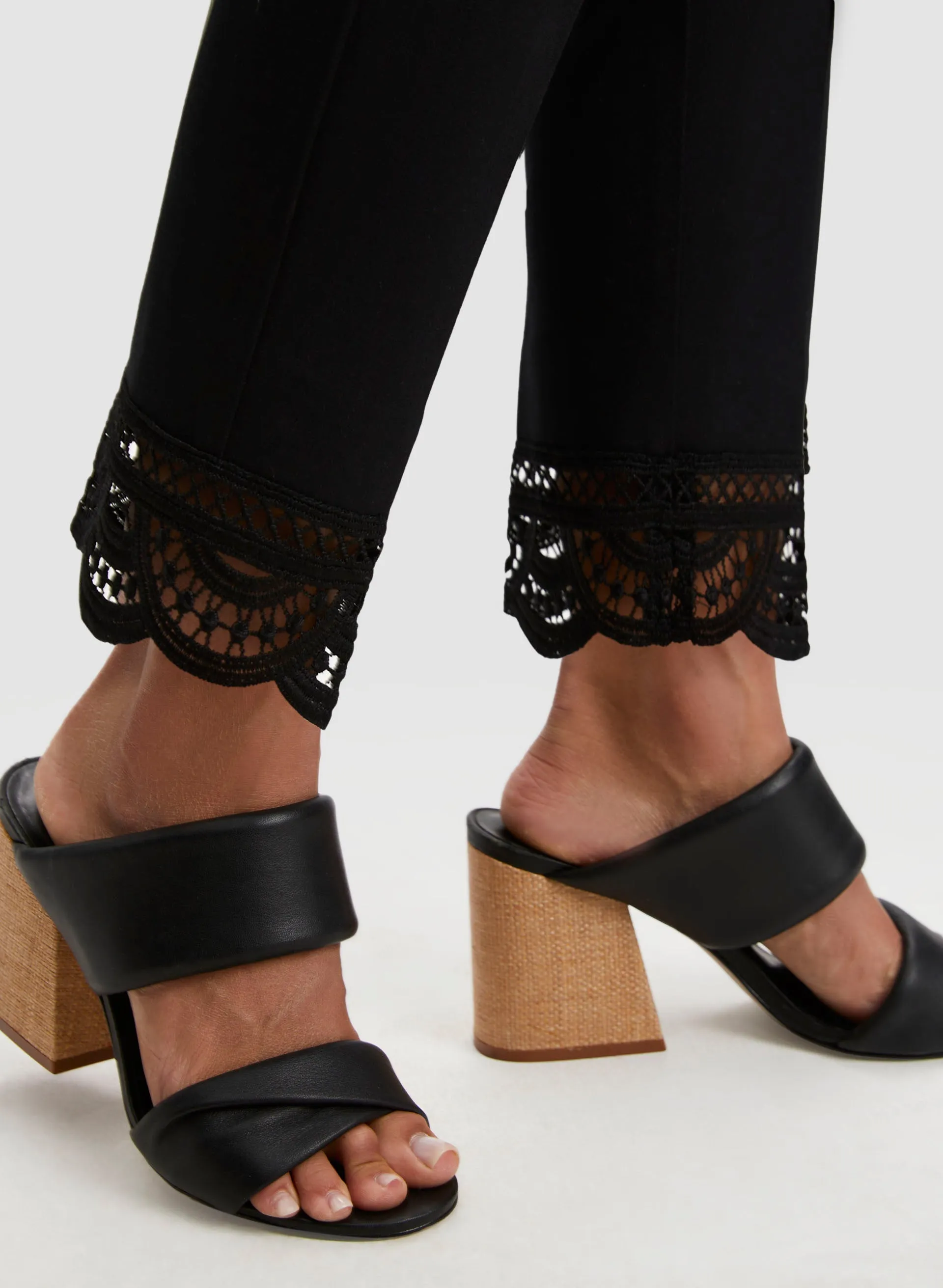 Lace Detail Pull-on Pants sold by Laura product image thumbnail 4