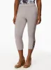 Cross Detail Capris sold by Laura