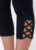 Cross Detail Capris sold by Laura