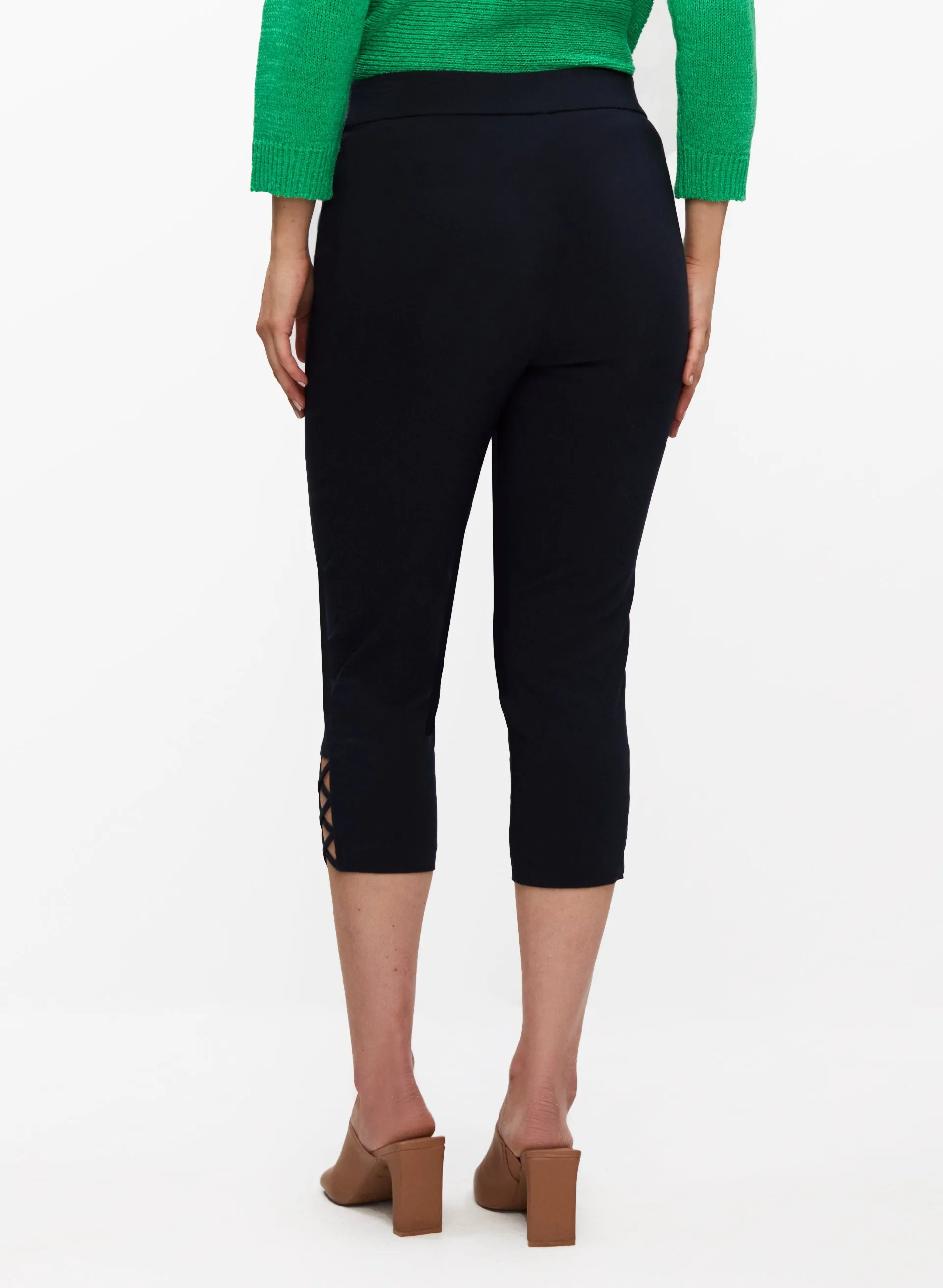 Cross Detail Capris sold by Laura product image thumbnail 2