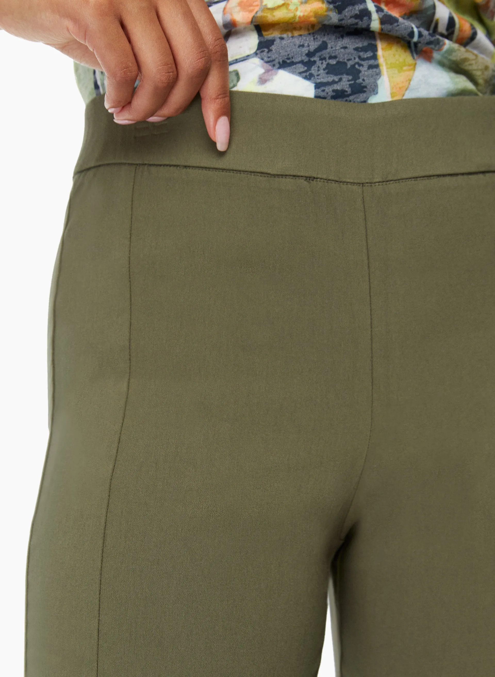 Pull-On Side Slit Capris sold by Laura product image thumbnail 4