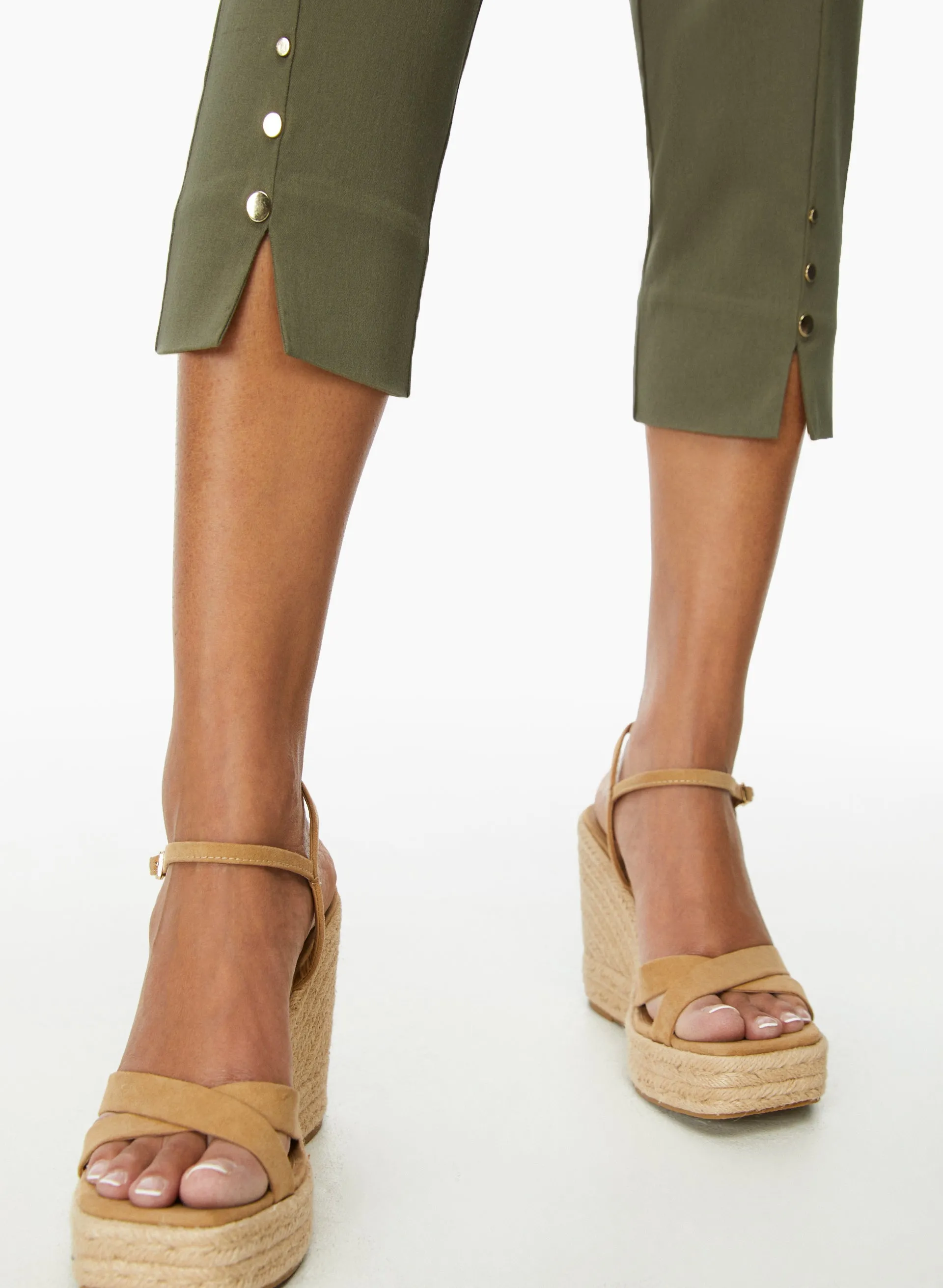 Pull-On Side Slit Capris sold by Laura product image thumbnail 5