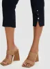 Pull-On Side Slit Capris sold by Laura