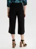 Side Slit Pull-On Capris sold by Laura