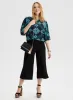 Side Slit Pull-On Capris sold by Laura
