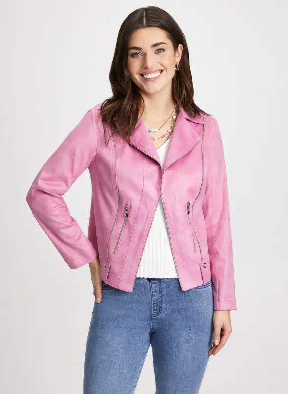 Vex - Zip Detail Jacket sold by Laura