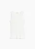 Sleeveless Pointelle Stitch Top sold by Laura