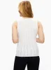 Sleeveless Pointelle Stitch Top sold by Laura