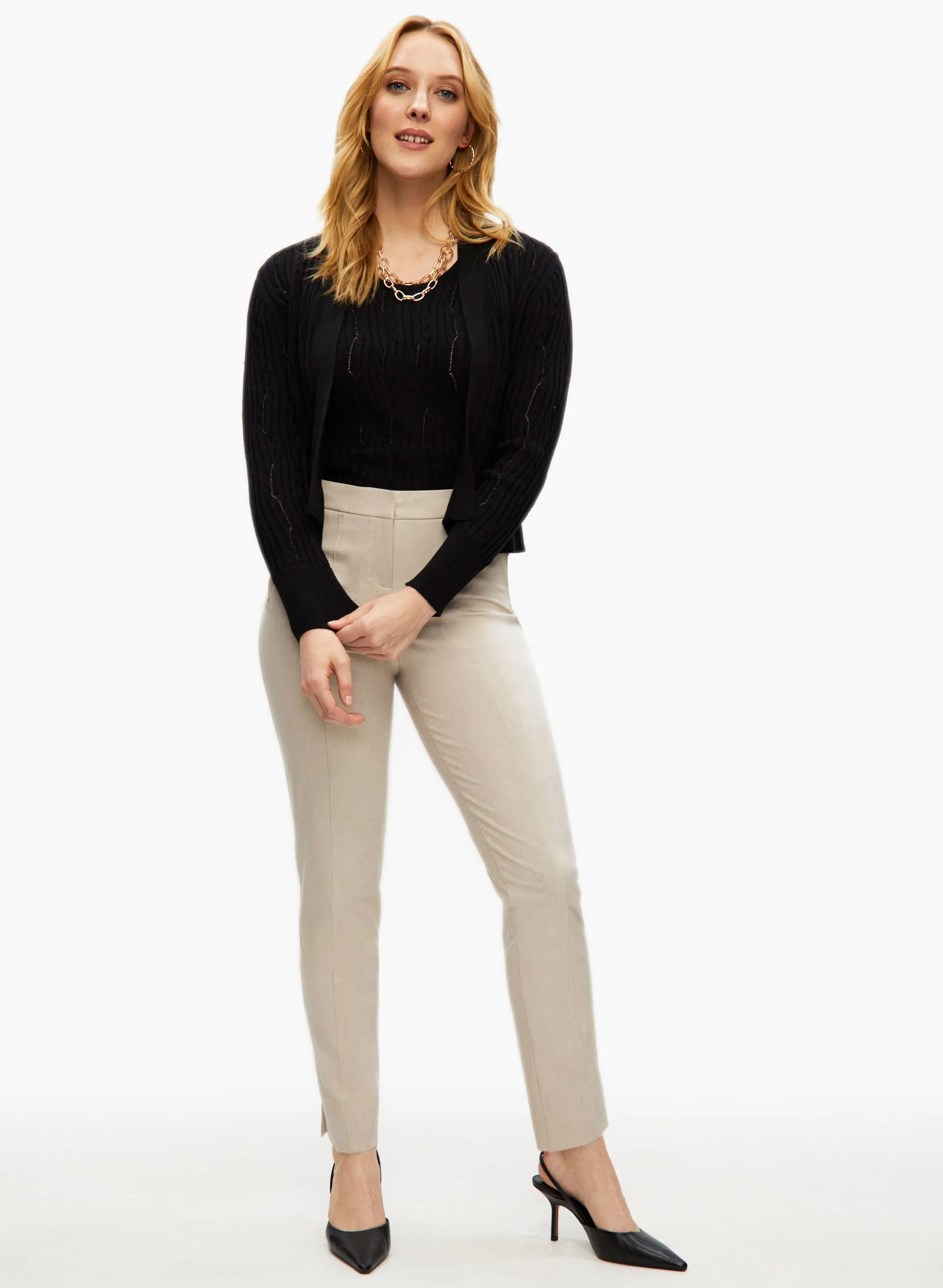 Pointelle Stitch Cardigan sold by Laura product image thumbnail 2