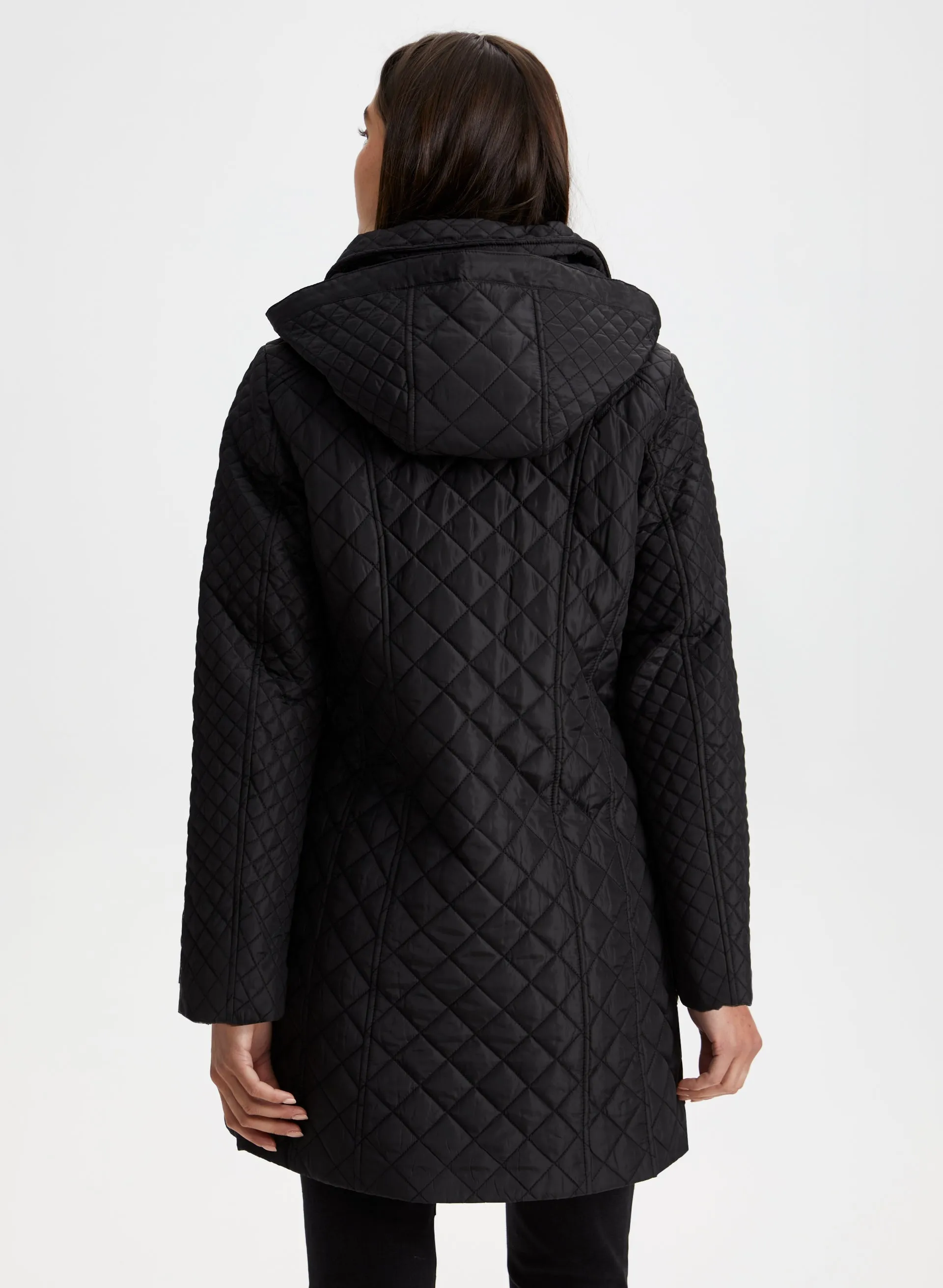 Diamond Quilted Coat sold by Laura product image thumbnail 2