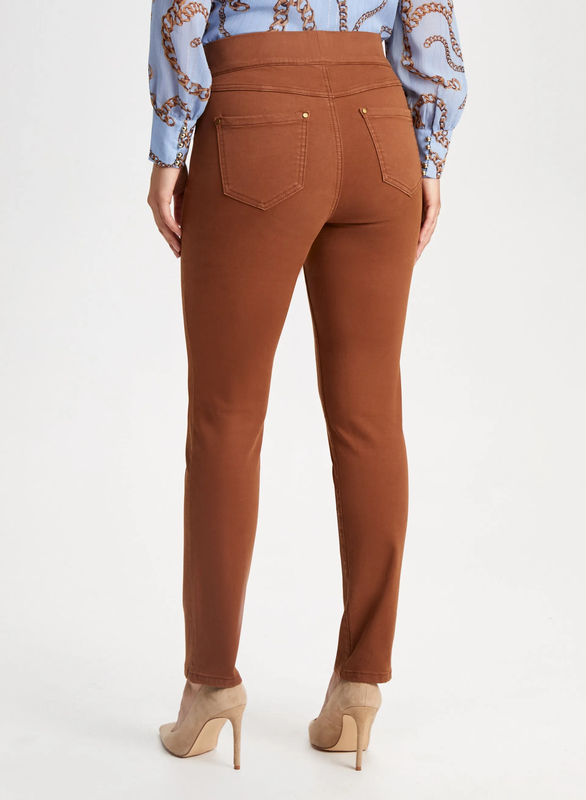 Pull-On Straight Leg Jeans sold by Laura product image thumbnail 2